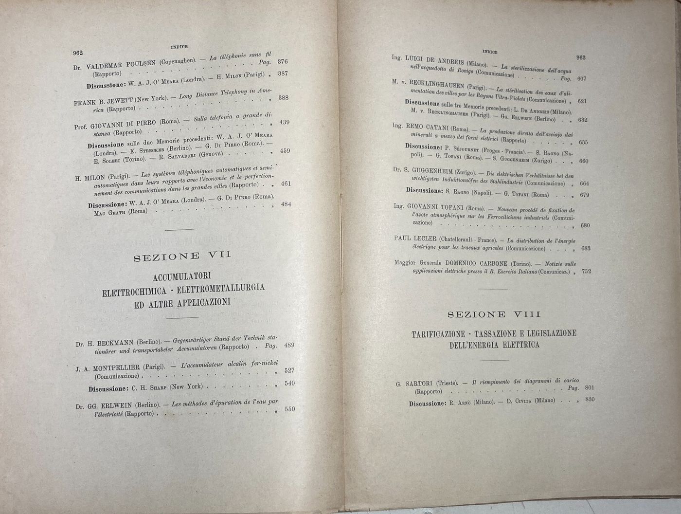 Elettricità, Elettrotecnica, Telefonia, Illuminazione: Atti Del Congresso, Torino 1911