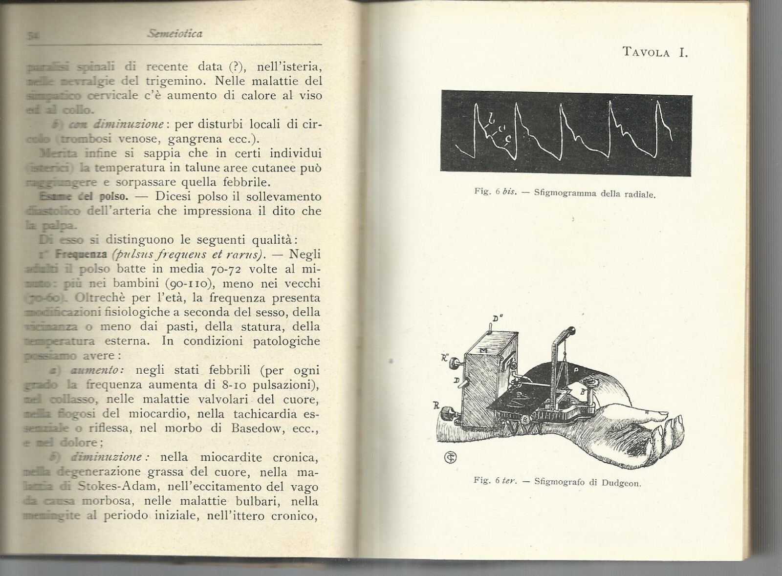 Semeiotica Fisica E Funzionale: Esame Degli Infermi. Umberto Gabbi. Hoepli, 1912