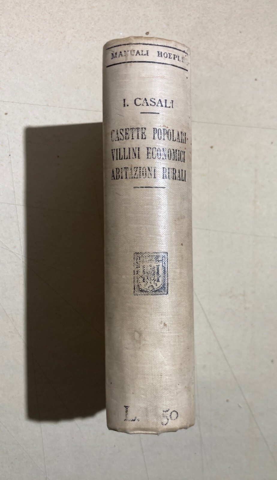 Ingegneria, Architettura, Edilizia Popolare, Villini, Casette. Illustrato Hoepli, 1915