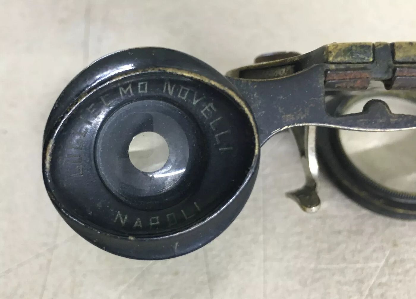 Binocolo Da Collezione Pieghevole Guglielmo Novelli Napoli