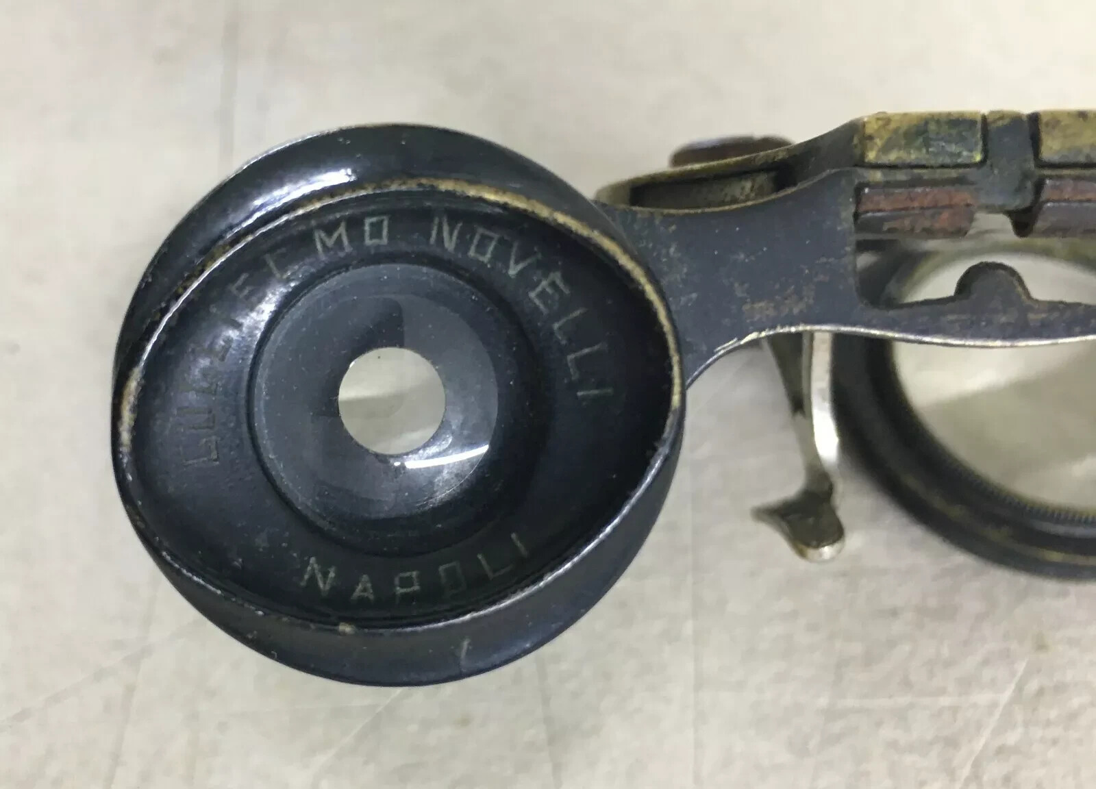Binocolo Da Collezione Pieghevole Guglielmo Novelli Napoli