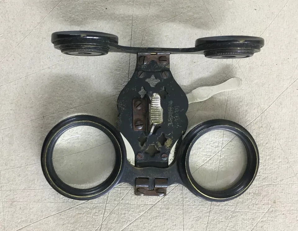 Binocolo Da Collezione Pieghevole Guglielmo Novelli Napoli