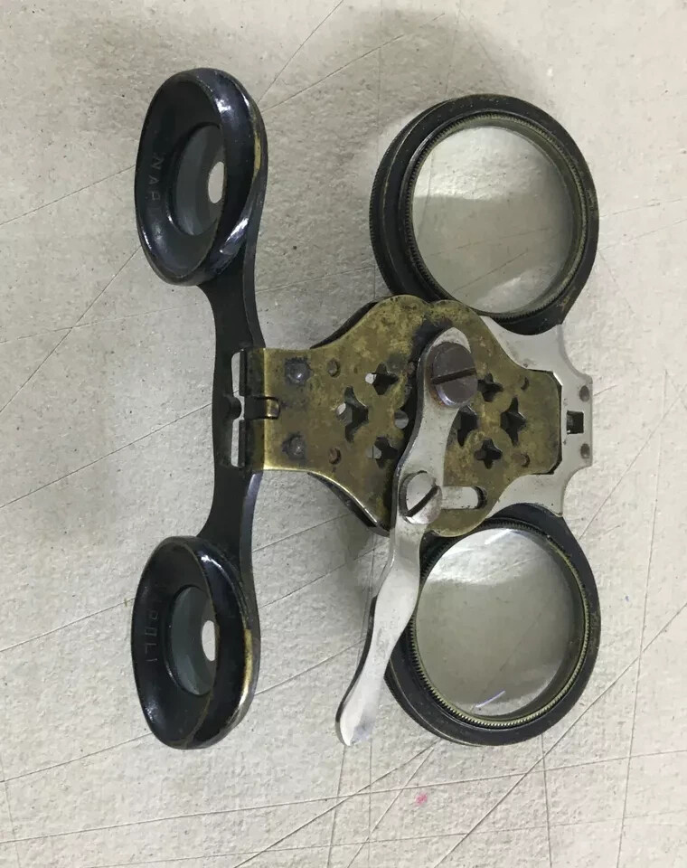 Binocolo Da Collezione Pieghevole Guglielmo Novelli Napoli