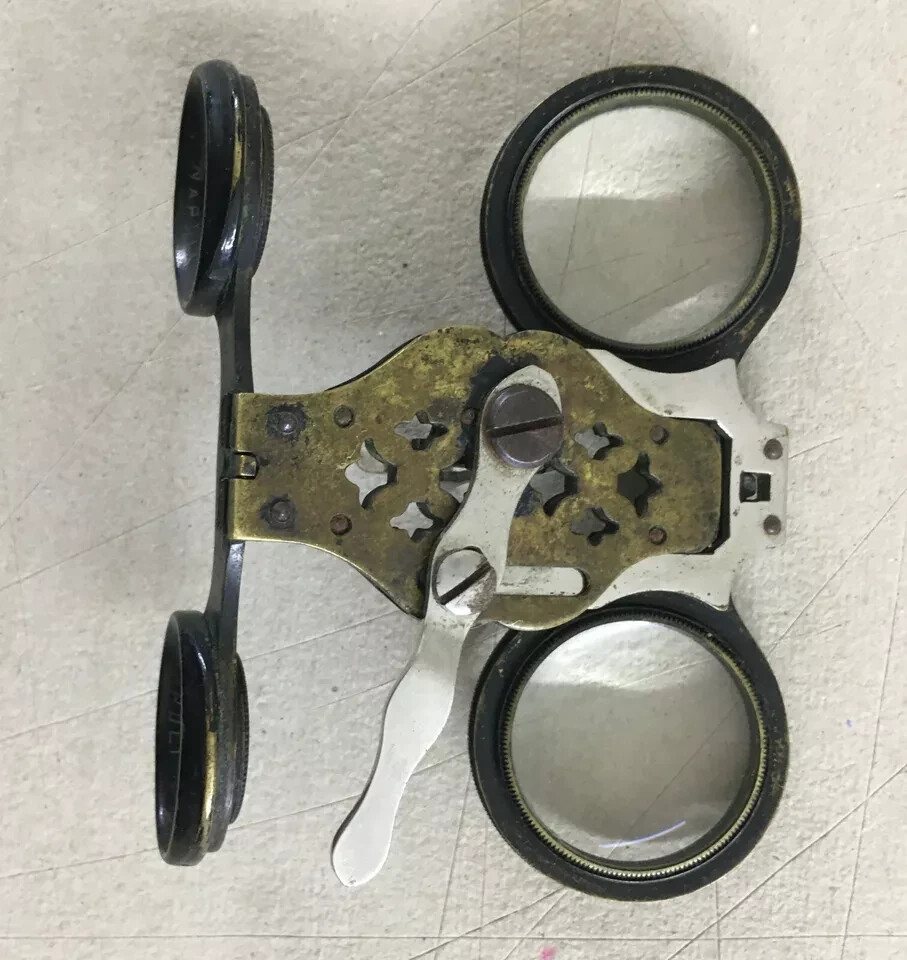 Binocolo Da Collezione Pieghevole Guglielmo Novelli Napoli