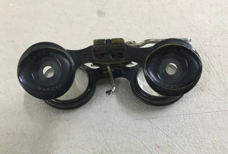 Binocolo Da Collezione Pieghevole Guglielmo Novelli Napoli