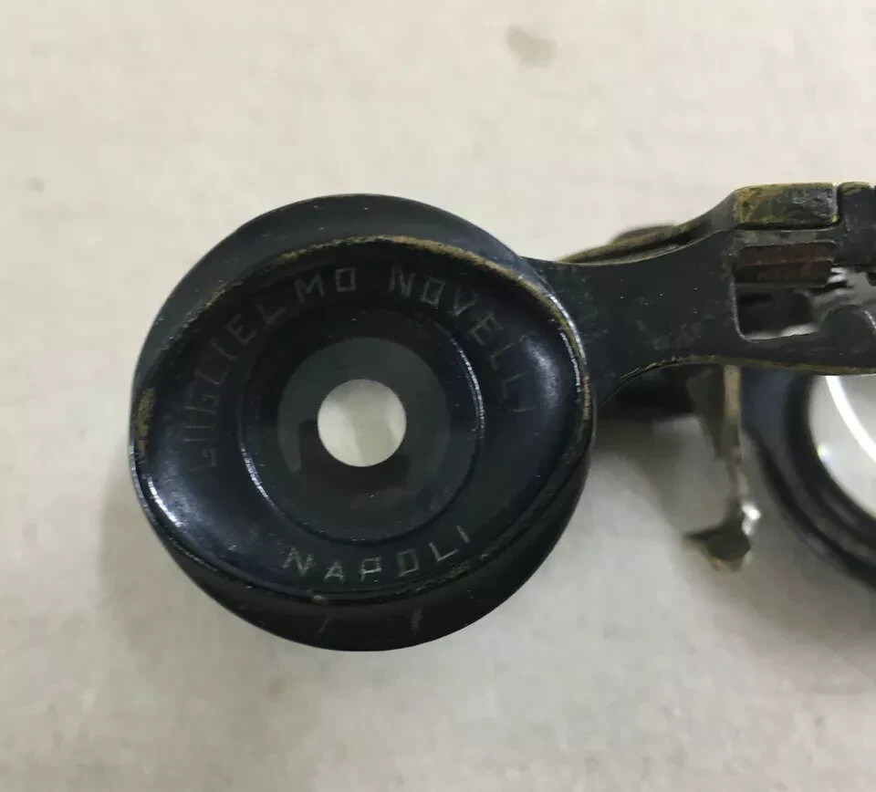 Binocolo Da Collezione Pieghevole Guglielmo Novelli Napoli