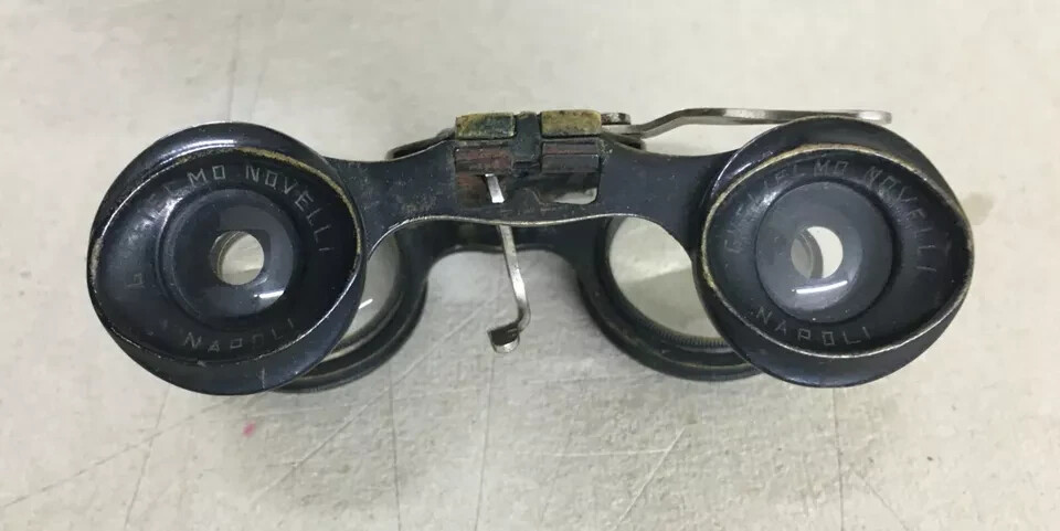 Binocolo Da Collezione Pieghevole Guglielmo Novelli Napoli