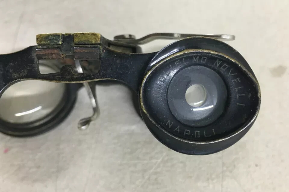 Binocolo Da Collezione Pieghevole Guglielmo Novelli Napoli