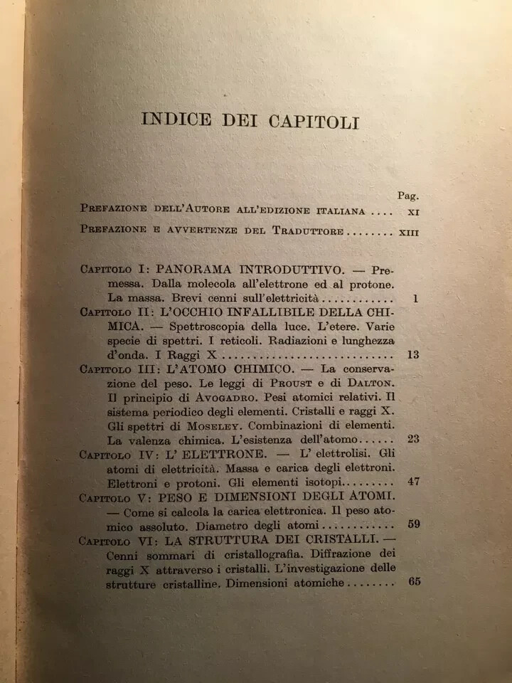 I Misteri Dell'Atomo: Scienze, Fisica, Chimica, Radioattività E Raggi Cosmici   G.P. Thomson (1934)