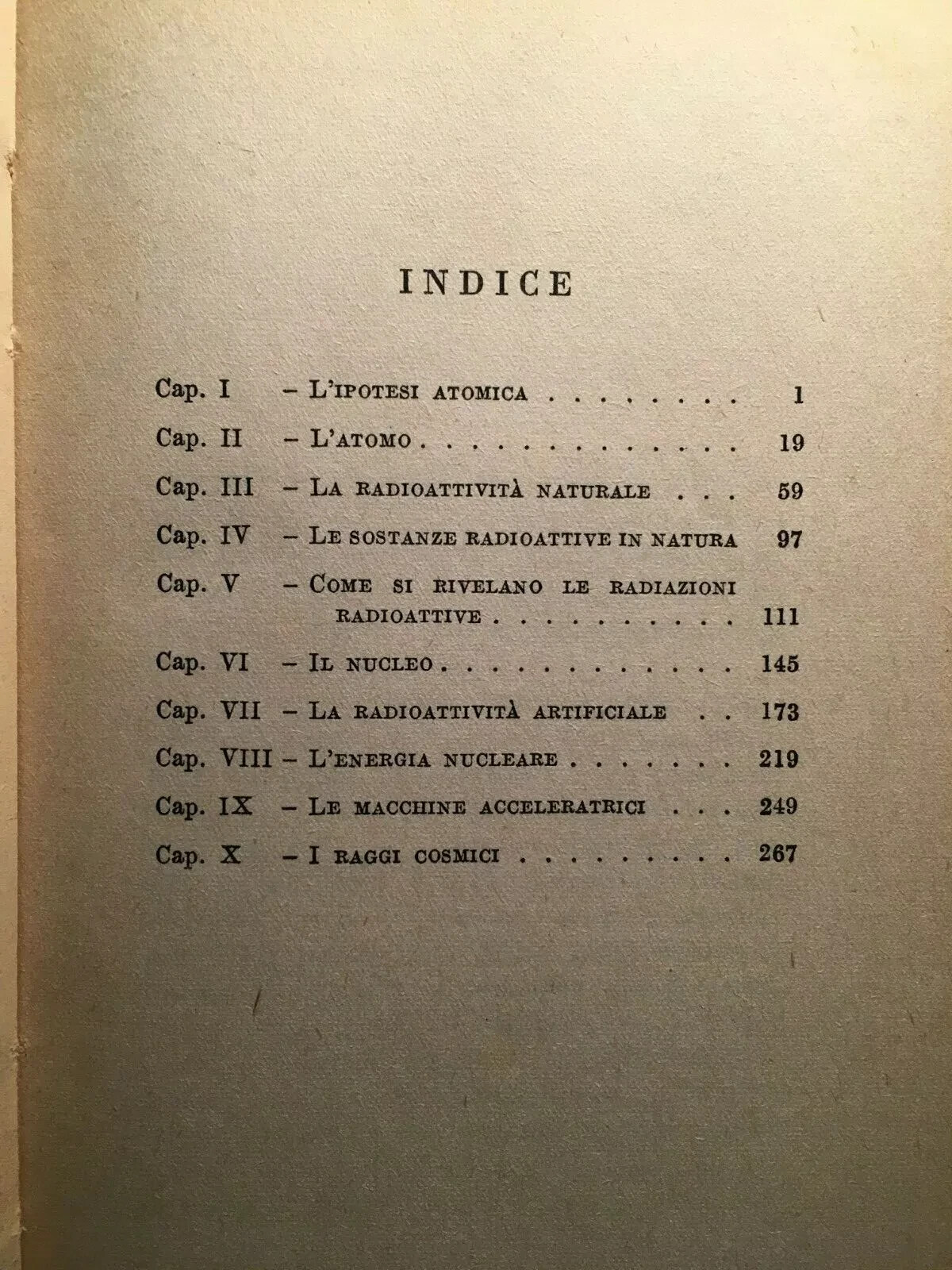 Misteri Della Materia: Atomi, Nuclei, Raggi Cosmici