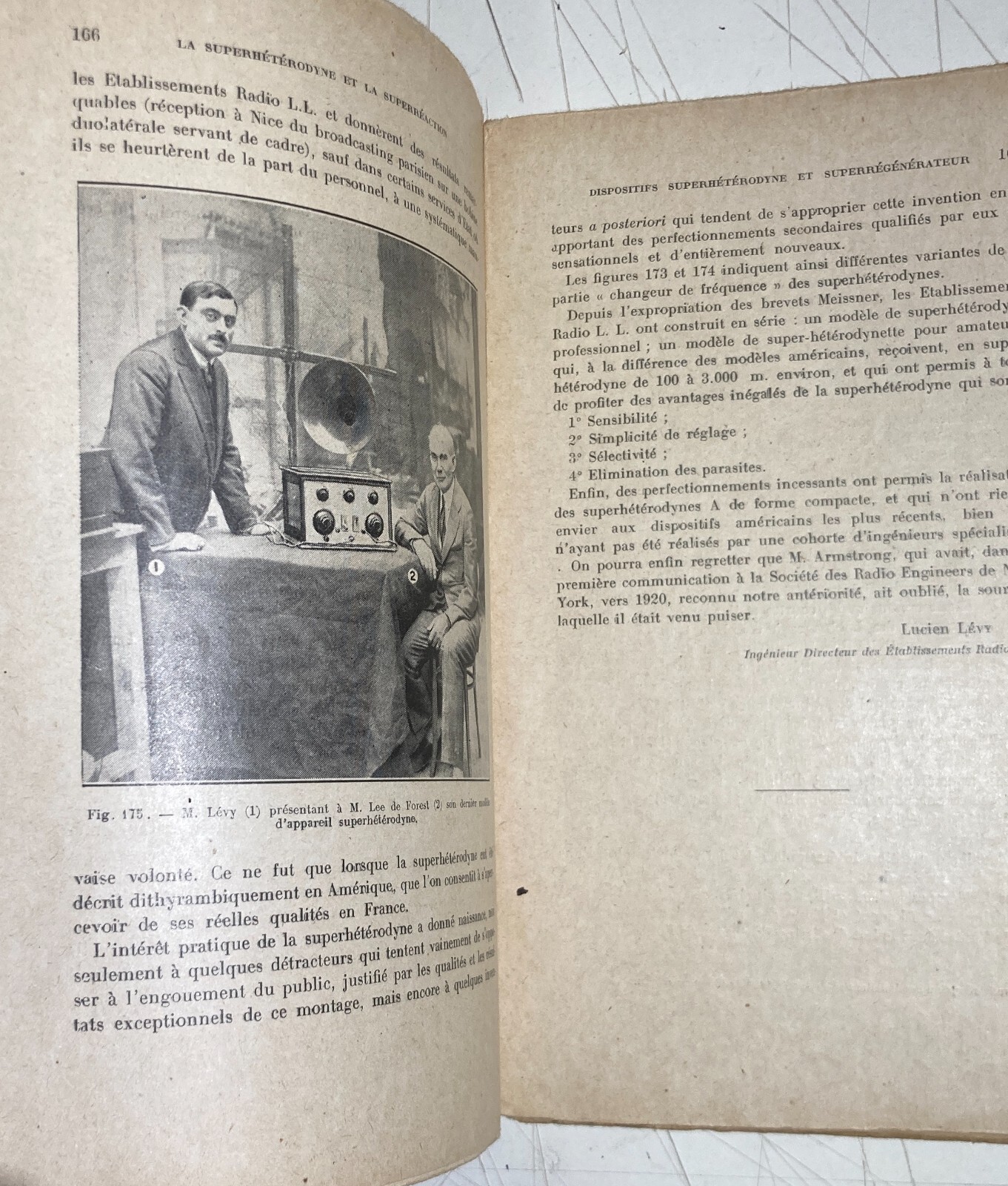 Fisica, Elettrotecnica, Valvole, Amplificatori, Supereterodina, Hemardinquer, 1926