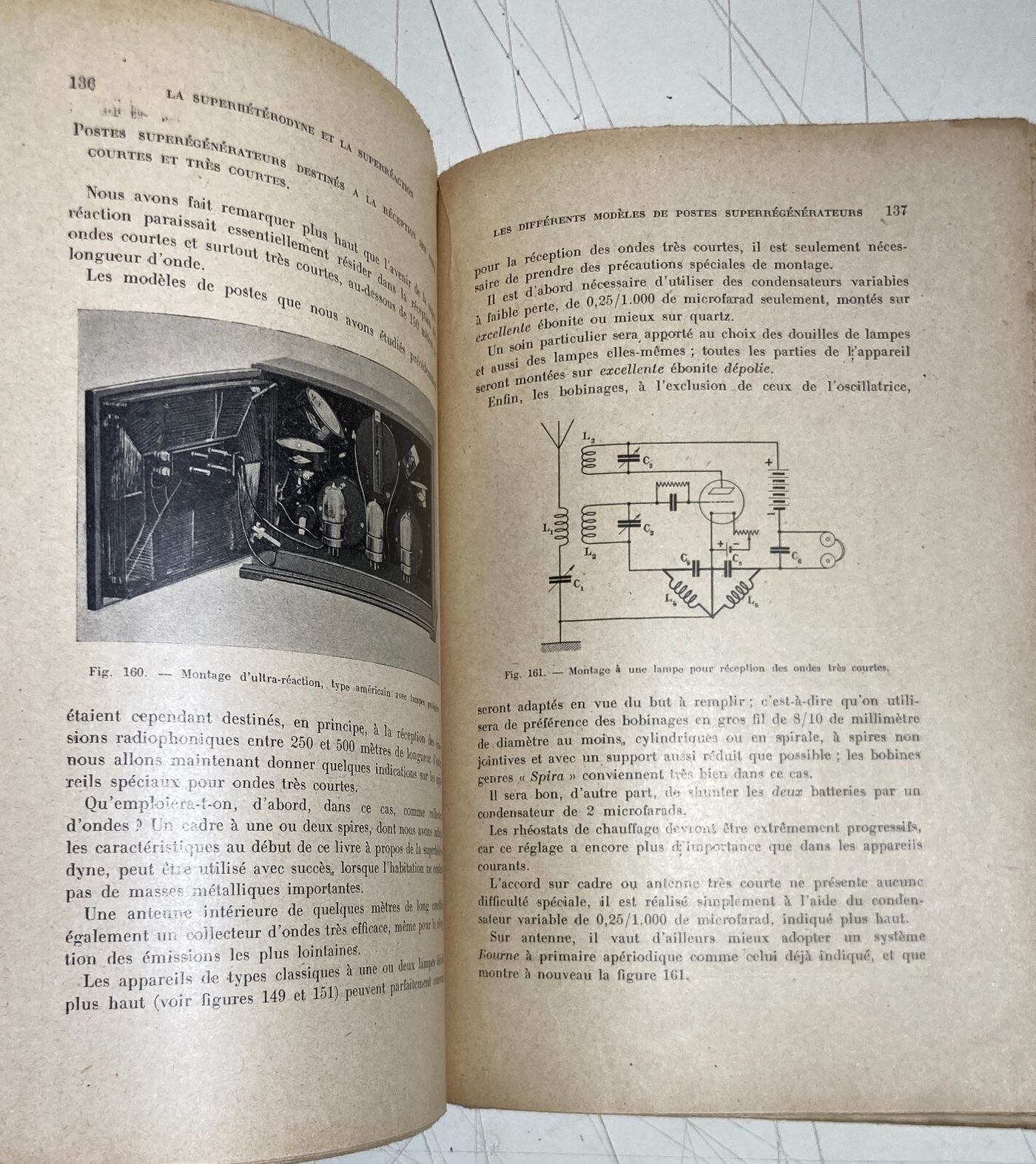 Fisica, Elettrotecnica, Valvole, Amplificatori, Supereterodina, Hemardinquer, 1926