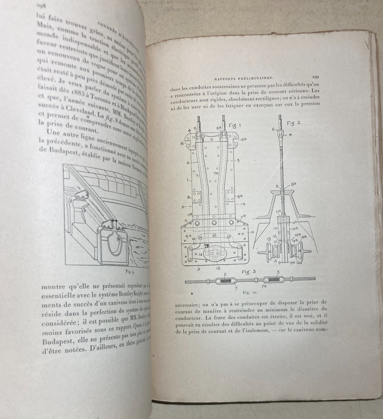 Fisica, Elettrotecnica, Elettricità, Lampade: Congresso Di Parigi, 1900   Hospitalier