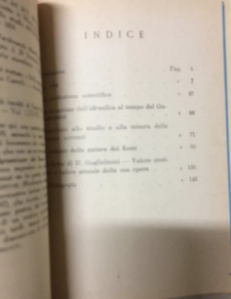 Ingegneria Idraulica. Guglielmini: Profilo Bio Bibliografico, Acque Correnti, Fiumi