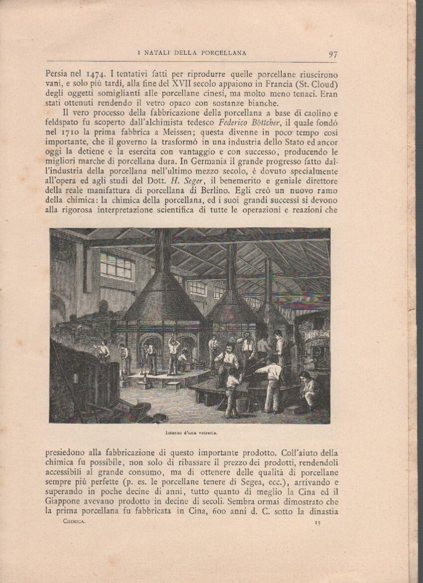 Chimica E Sue Applicazioni: Vetro, Ceramica, Fotografia, Iatrochimica
