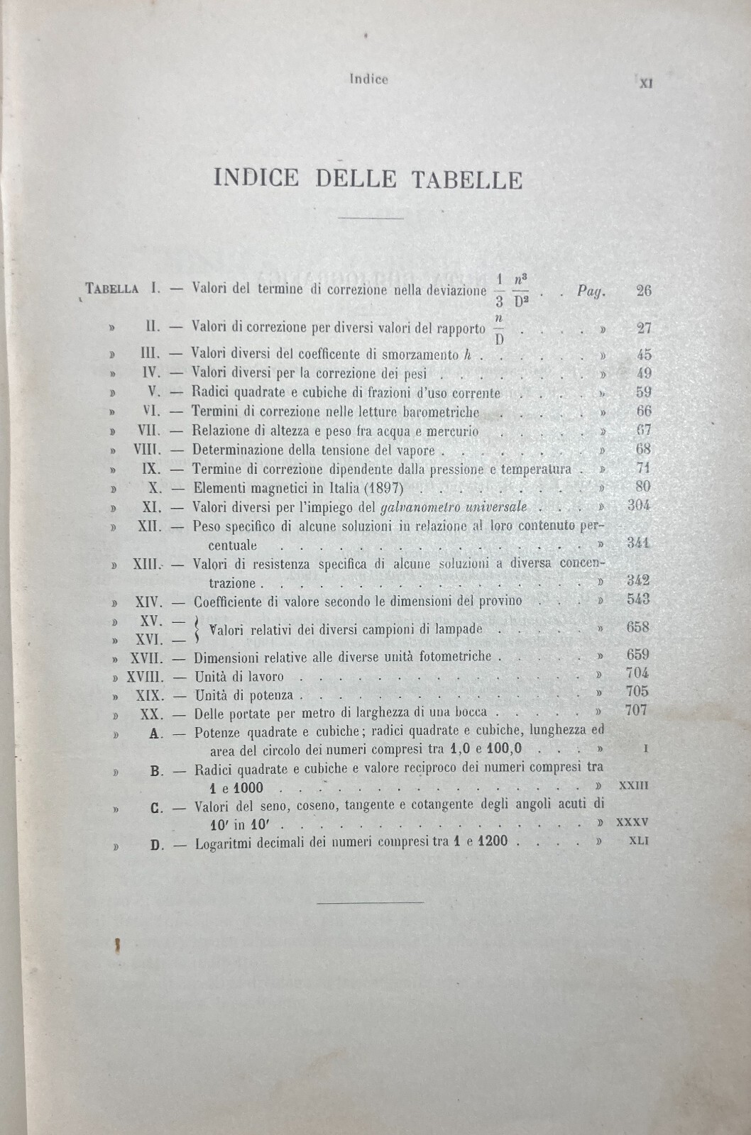 Elettricità, Elettrotecnica E Strumentazione Veroi 1909