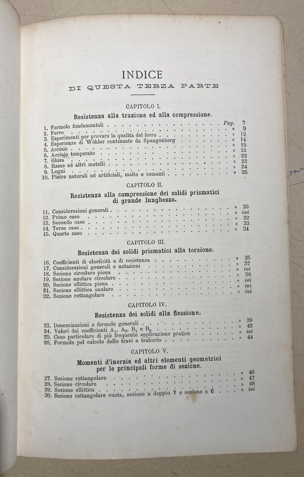 Ingegneria: Manuale Pratico Per Gli Ingegneri Resistenza Dei Materiali (1884)