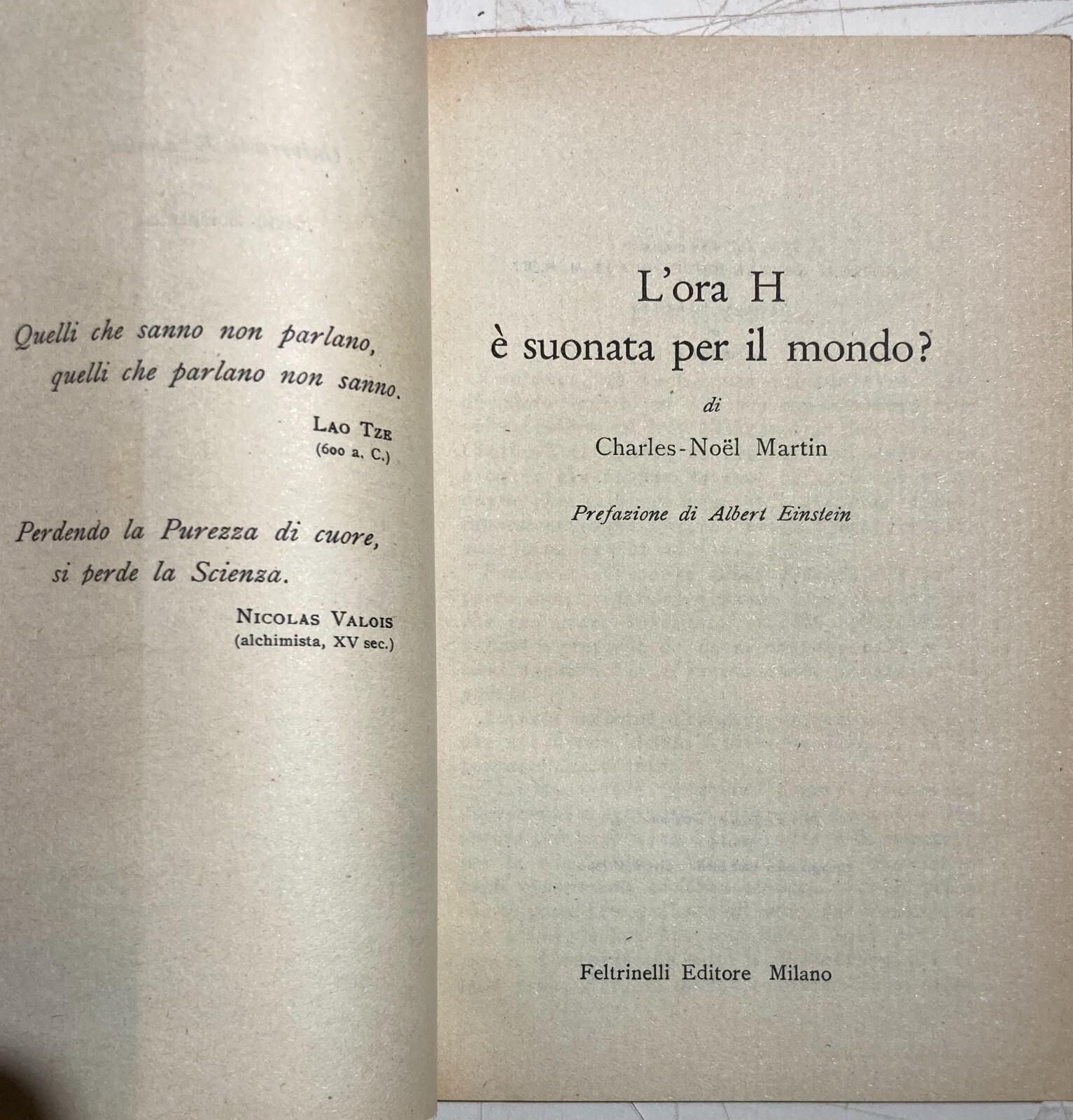 Scienze: Fisica Nucleare, Bomba Atomica. Martin, Einstein, 1955