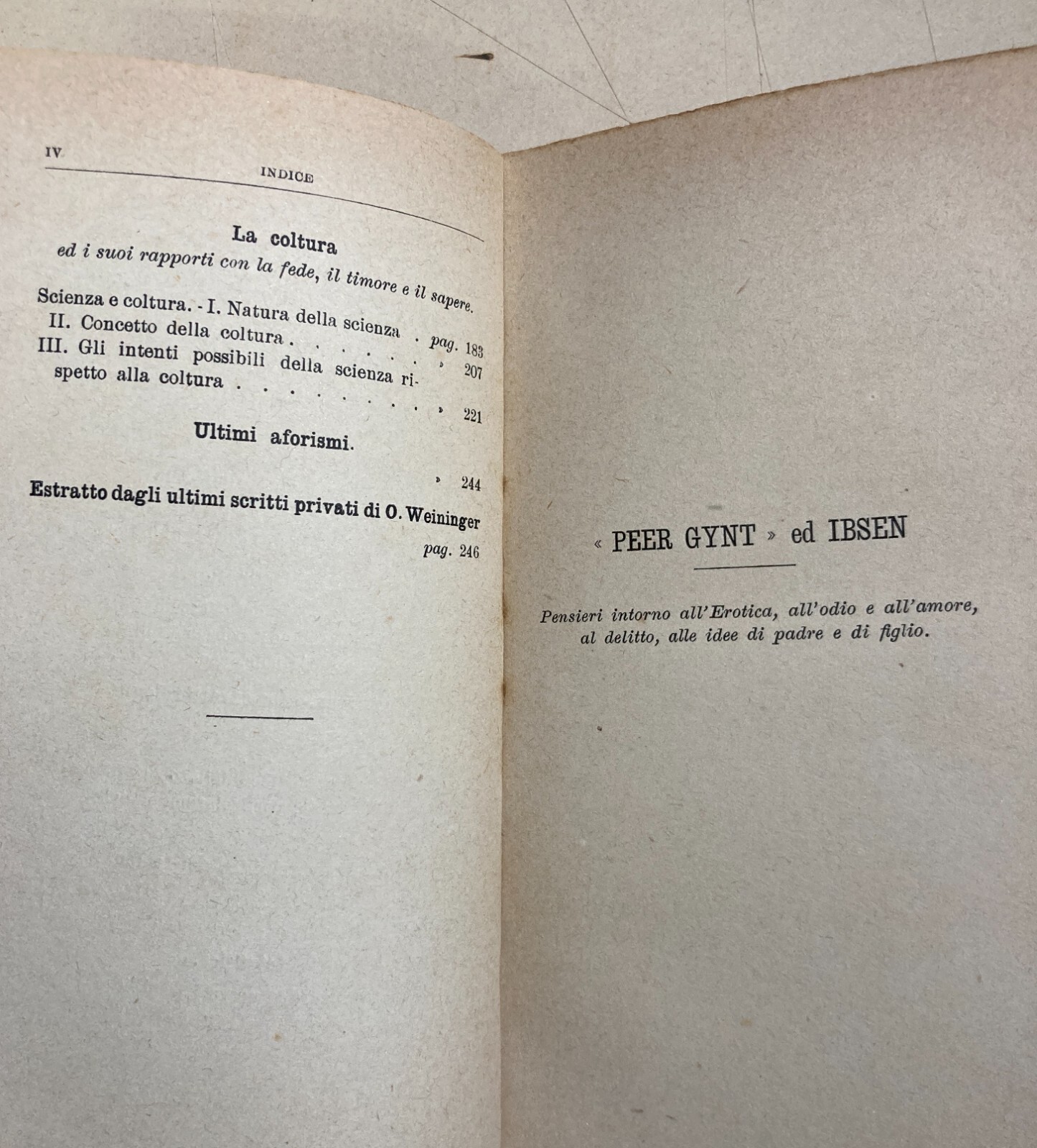 Intorno Alle Cose Supreme   Otto Weininger