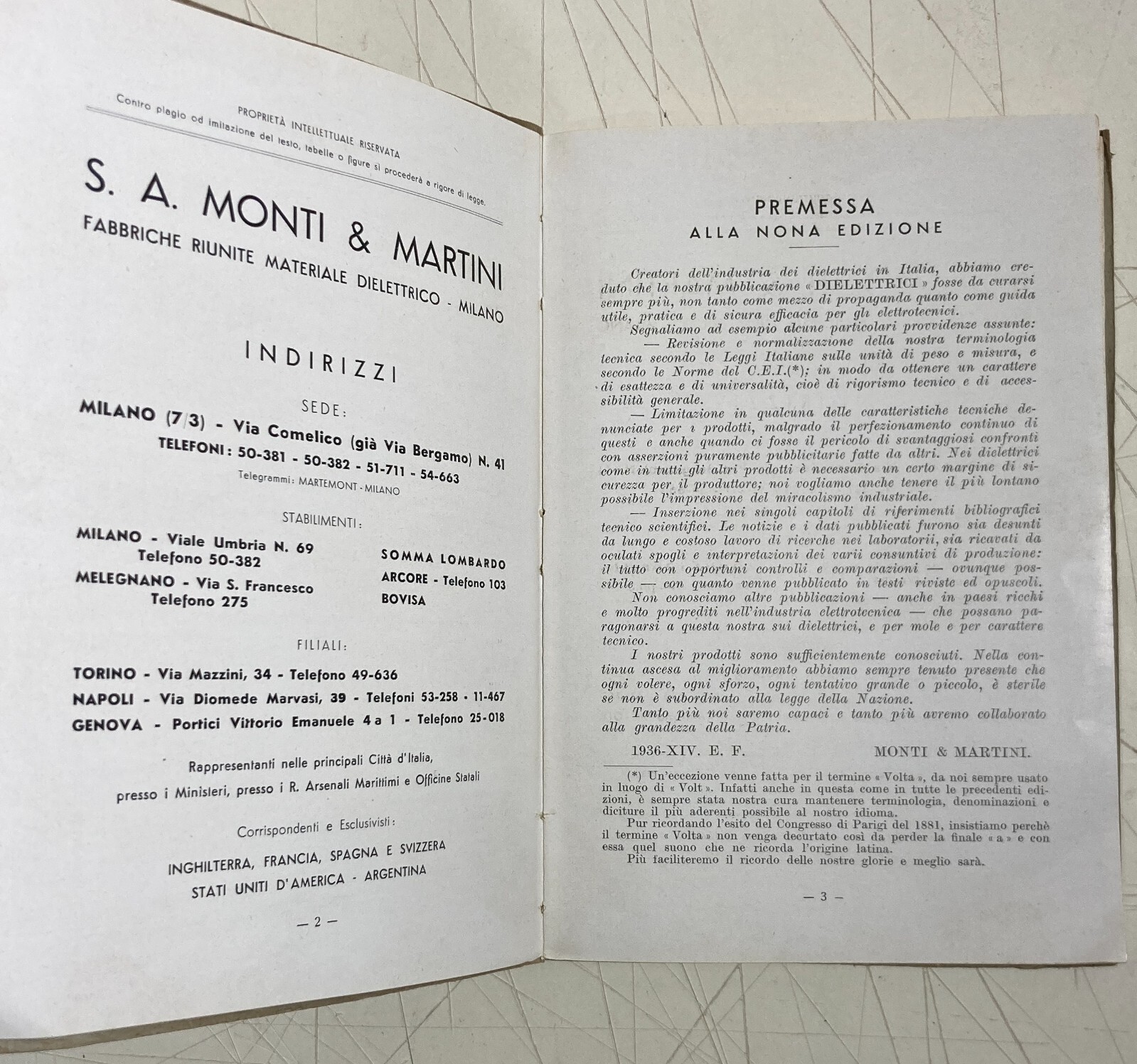 Scienze, Tecnica, Elettricità, Elettrotecnica: Dielettrici   Monti E Martini   Milano