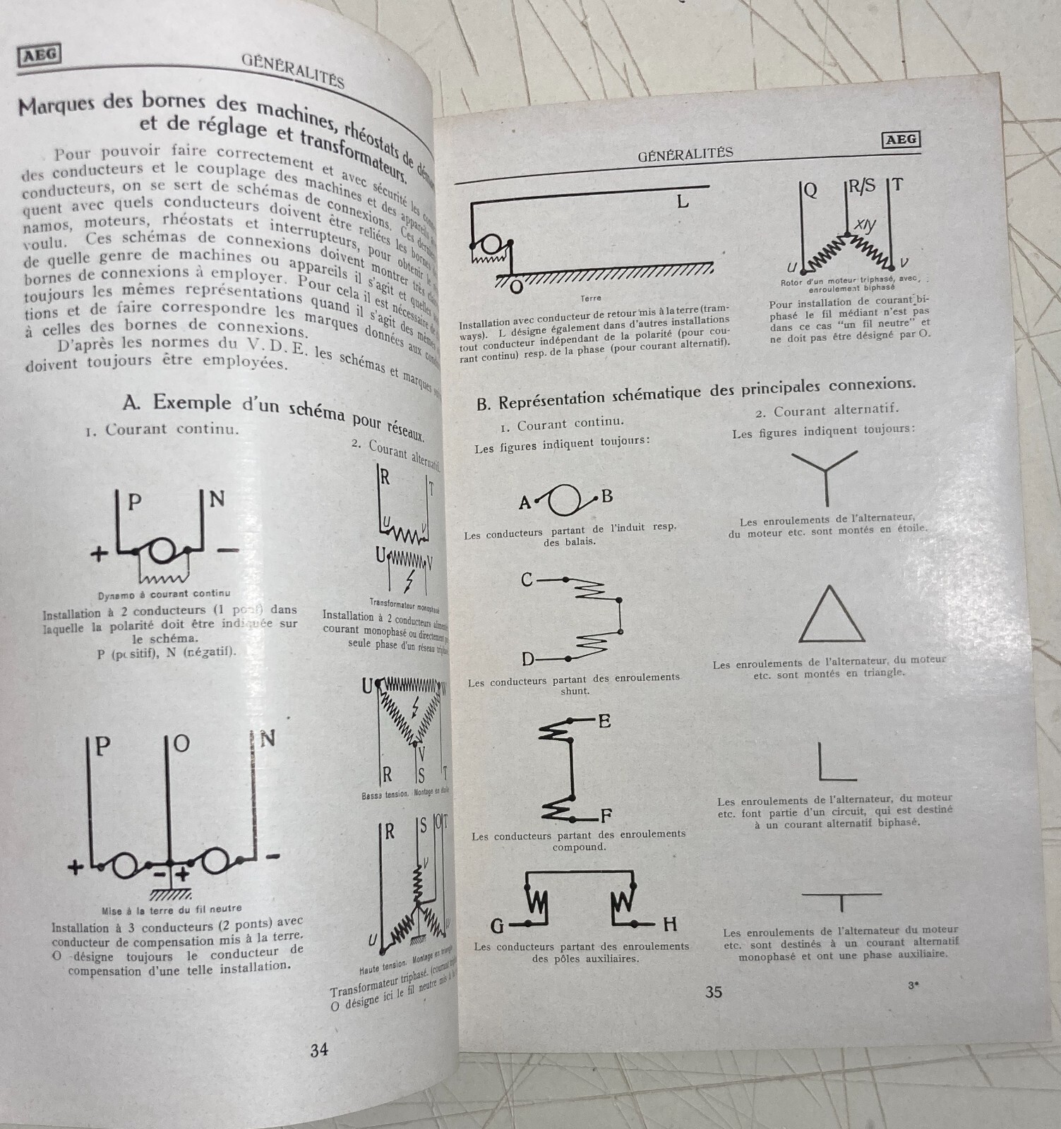 Scienze   Fisica   Elettricità   Elettrotecnica   AEG   Manuale Illustrato (1924)