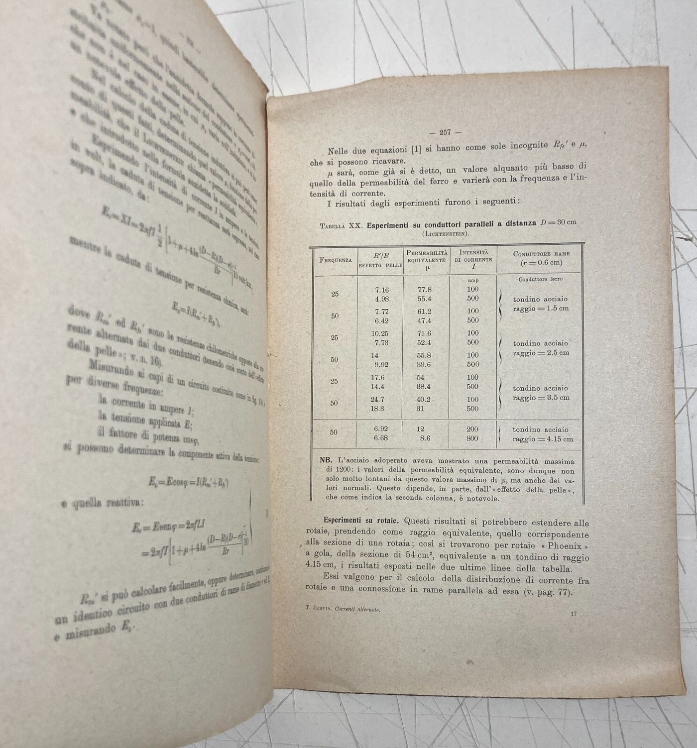 Elettricità, Magnetismo, Elettrotecnica: Correnti Alternate Industriali   Jervis   1923