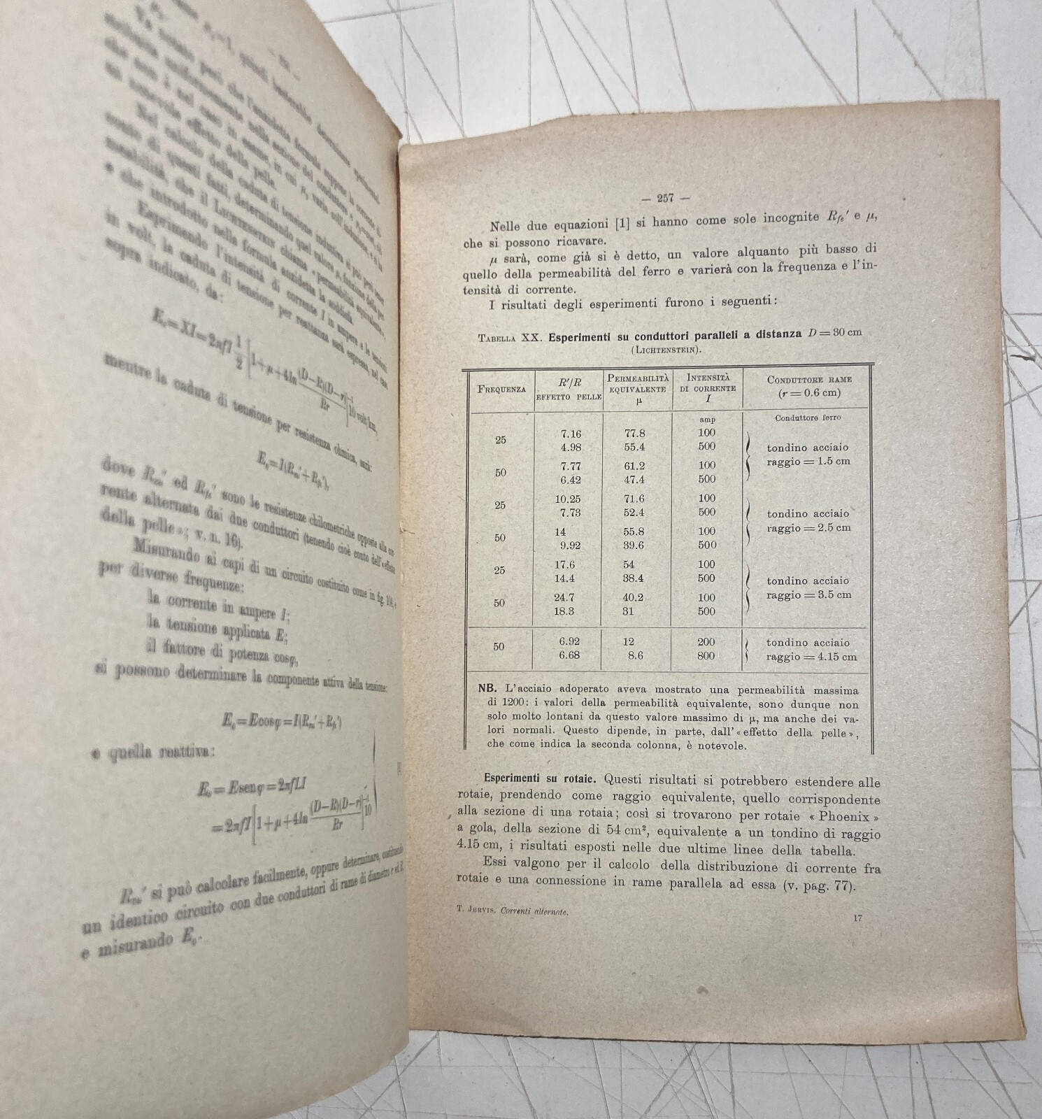 Elettricità, Magnetismo, Elettrotecnica: Correnti Alternate Industriali Jervis 1923