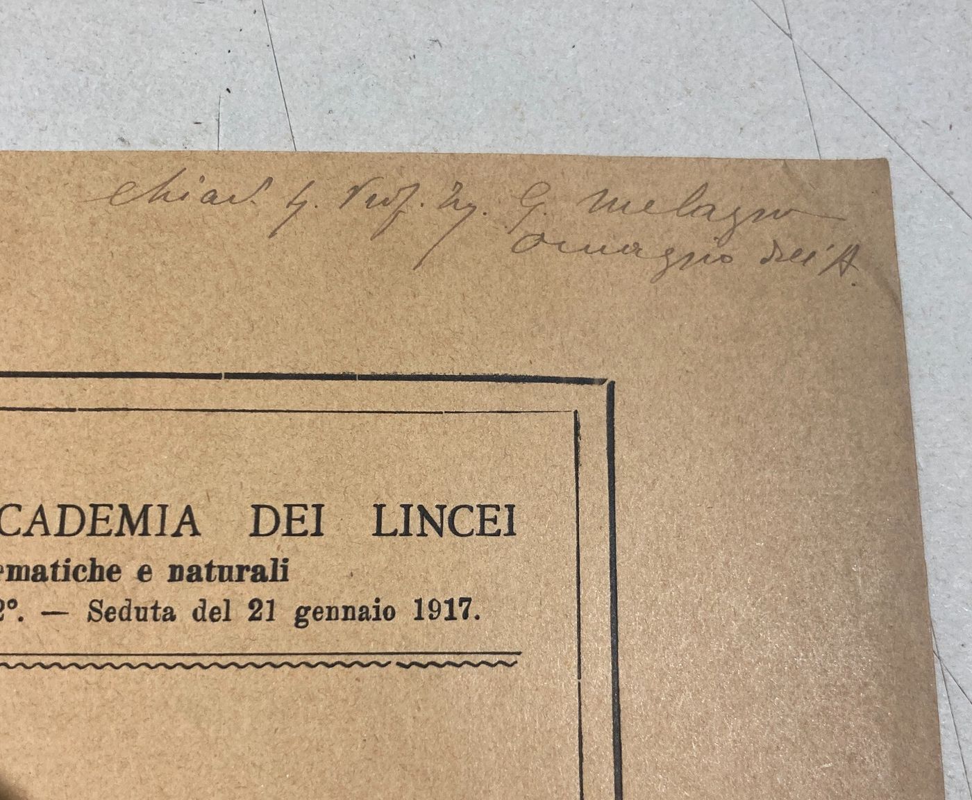 Washington Del Regno, La Corrente Termo Ionica Nelle Comuni Lampade Ad Incandescenza, Roma, 1917