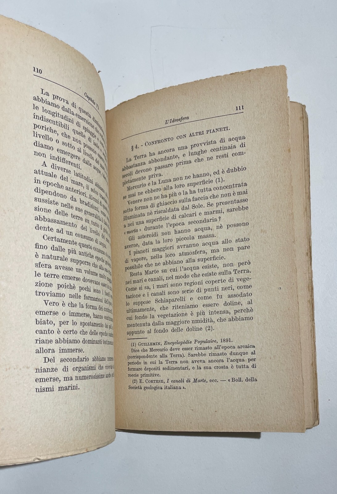 L'Origine E La Costituzione Della Terra