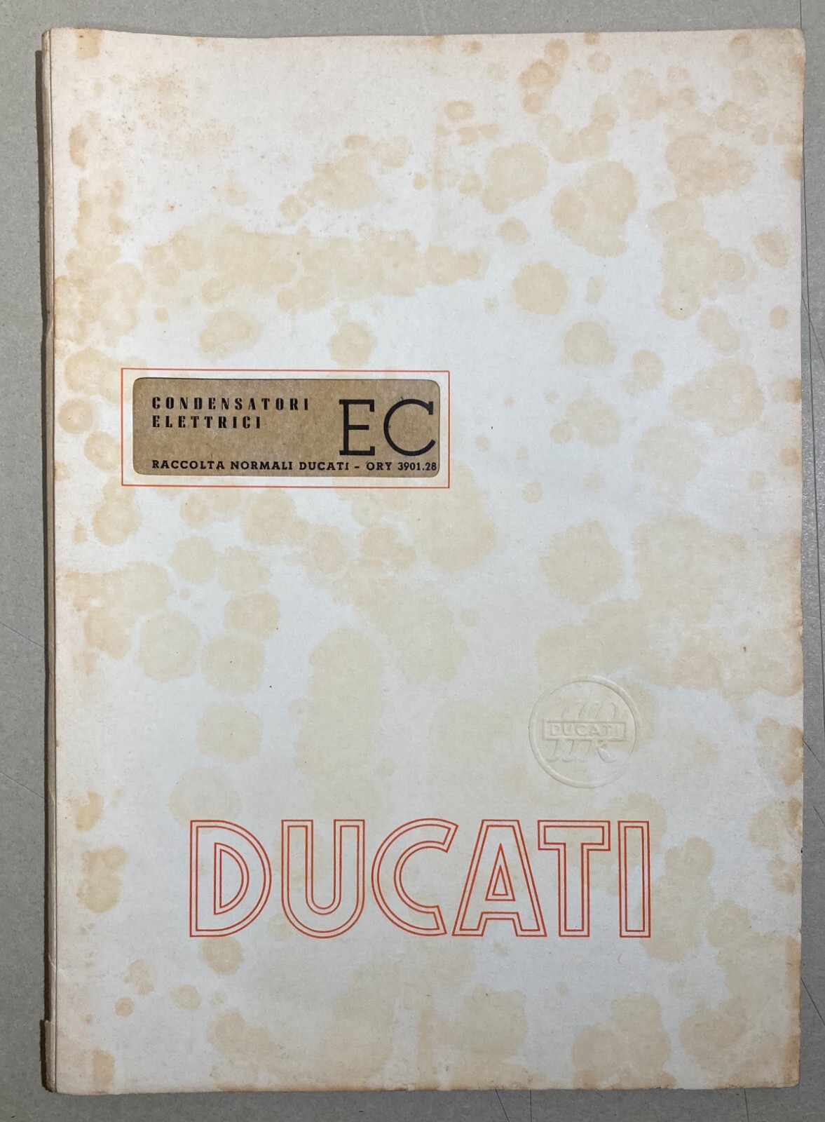 Elettricità, Elettrotecnica, Condensatori Ducati: Catalogo Listino Illustrato, 1941
