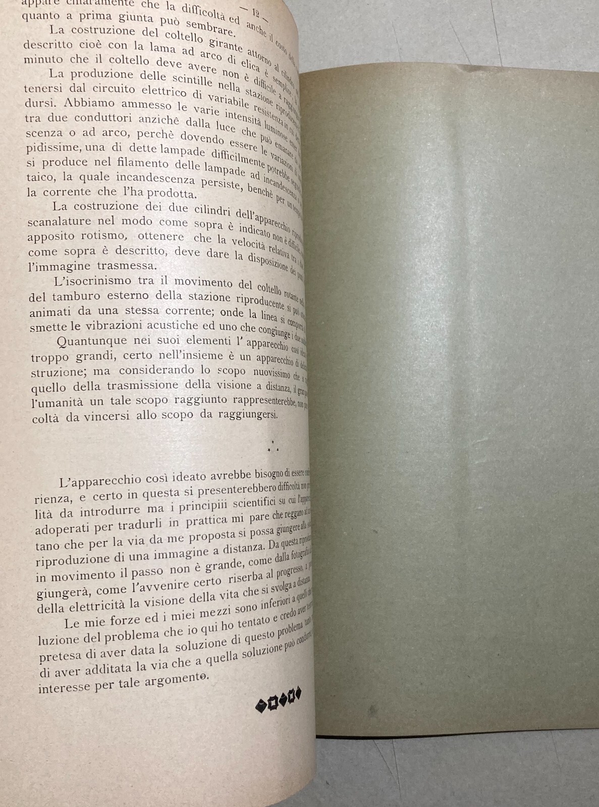Adriano Nisco, La Visione A Distanza Per Mezzo Dell'Elettricità (1903)