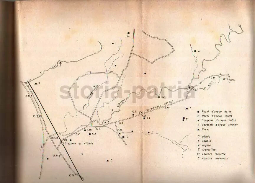 Geologia, Cartografia E Storia Locale Geologica Italiana: Collezione Di Volumi E Mappe