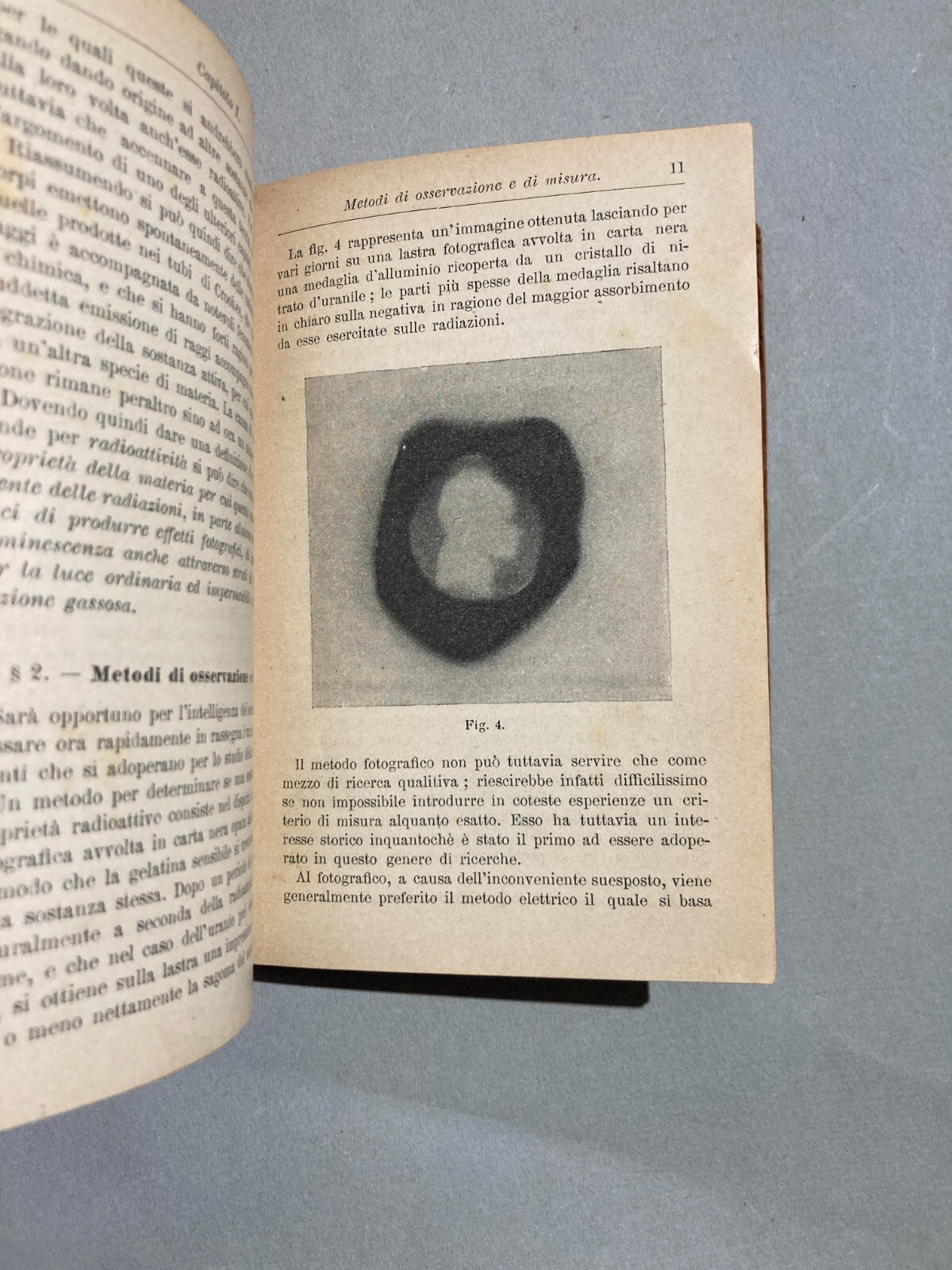 Scienze, Fisica, Radioattività, Becquerel: Antica Edizione Hoepli, Blanc, Illustrato