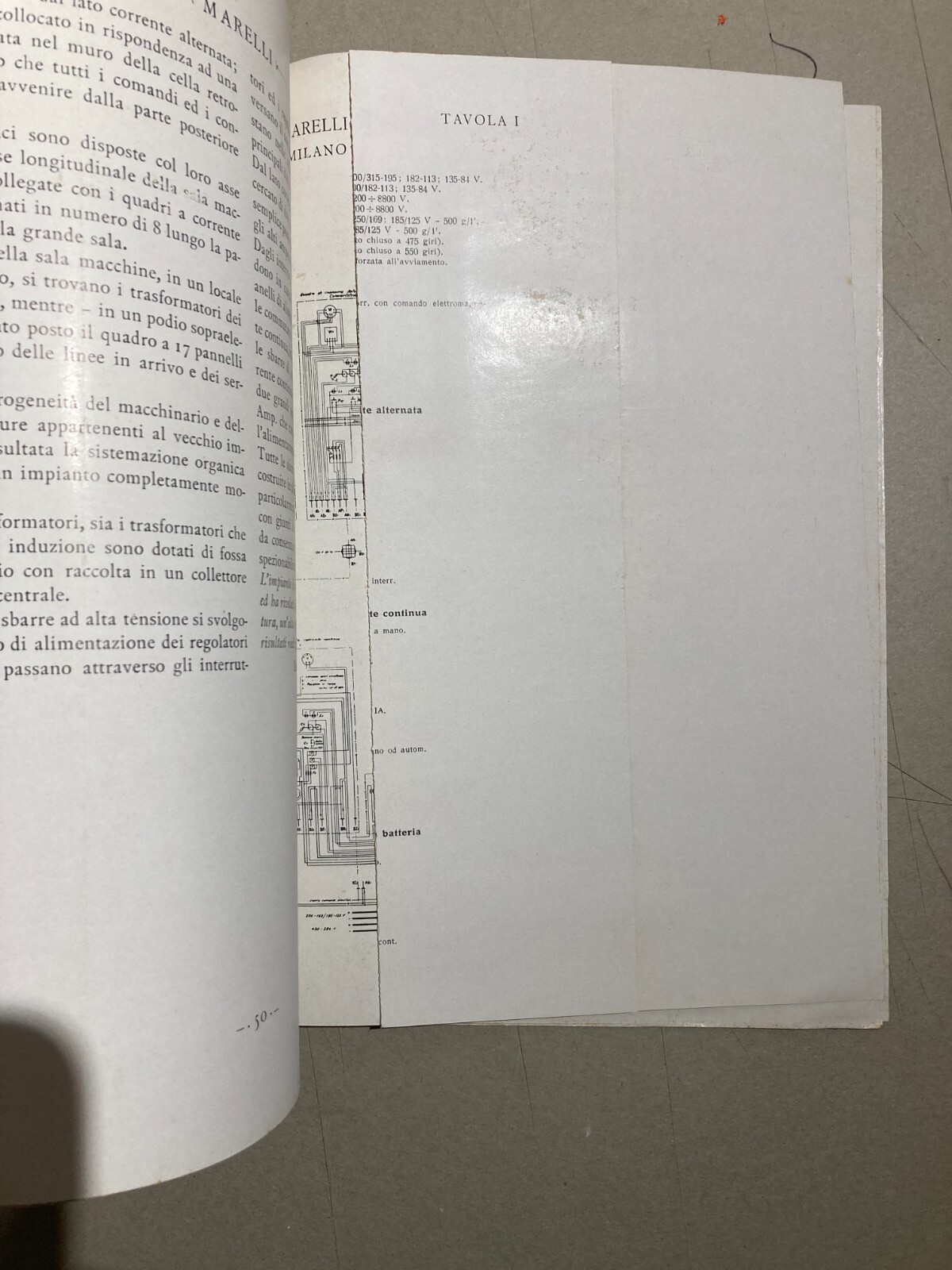 Elettrotecnica Marelli, Centrale Di Borgofranco d'Ivrea Illustrato D'Epoca, 1941