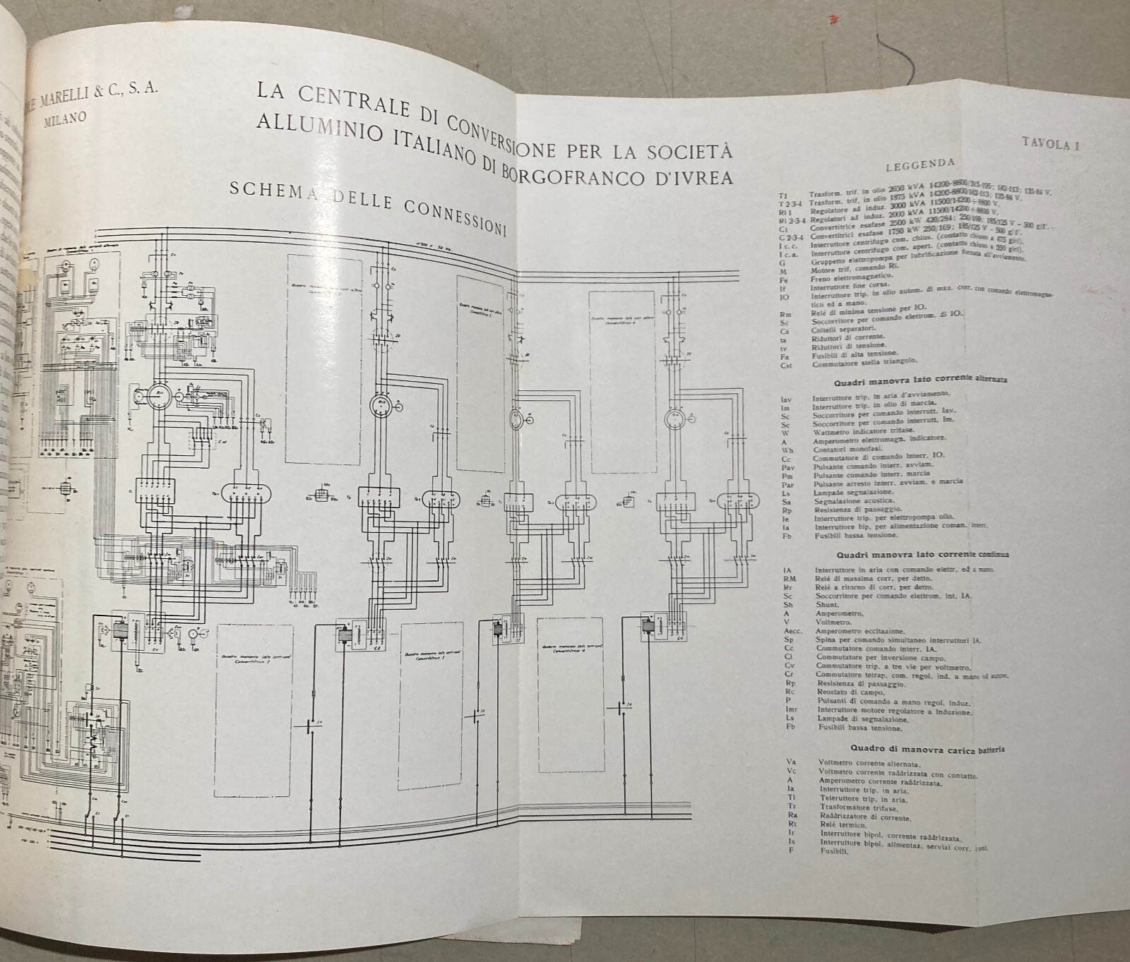 Elettrotecnica Marelli, Centrale Di Borgofranco d'Ivrea Illustrato D'Epoca, 1941