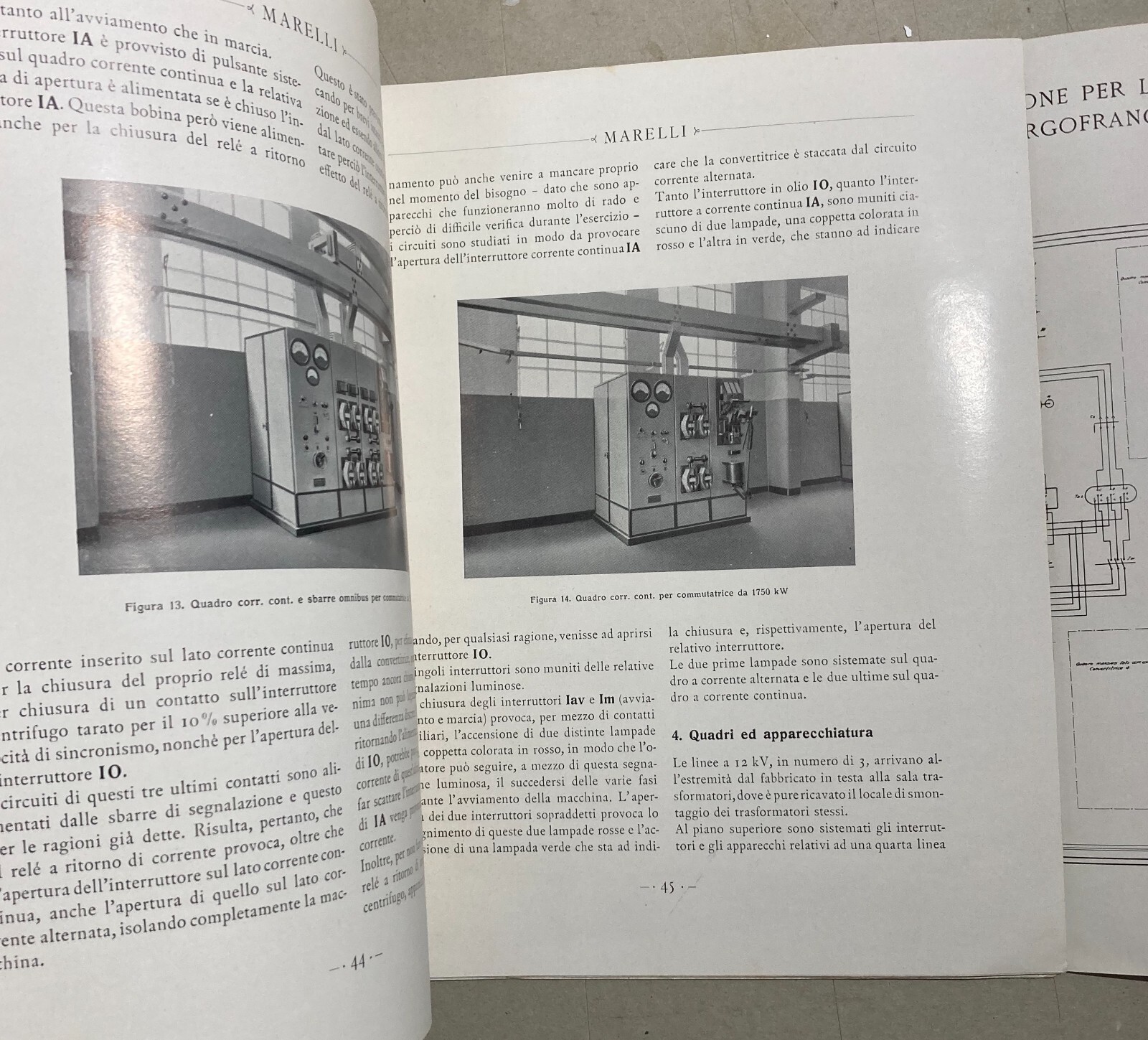 Elettrotecnica Marelli, Centrale Di Borgofranco d'Ivrea Illustrato D'Epoca, 1941