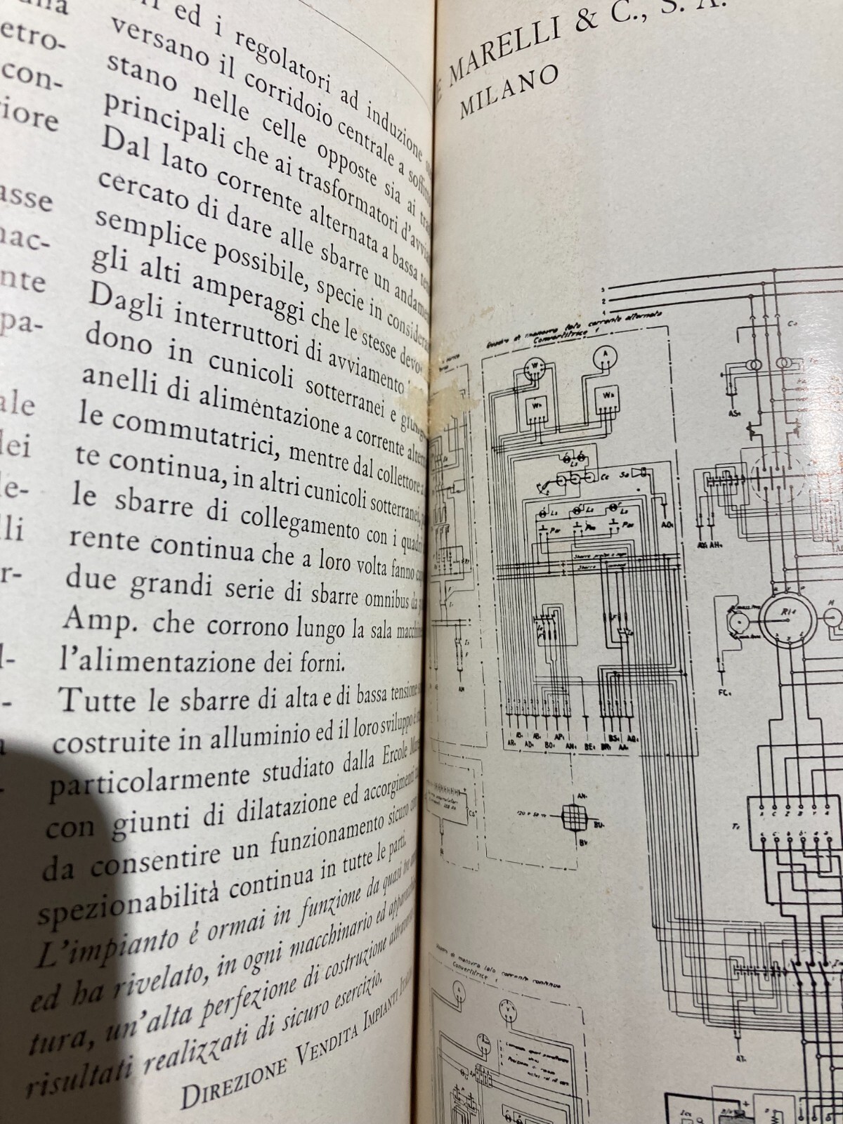 Elettrotecnica Marelli, Centrale Di Borgofranco d'Ivrea Illustrato D'Epoca, 1941