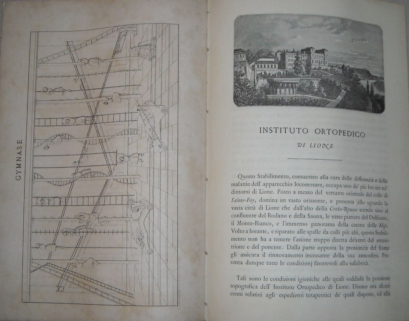 Medicina, Ortopedia, Istituto Ortopedico Lione, Dr. Pravaz, Ginnastica Correttiva