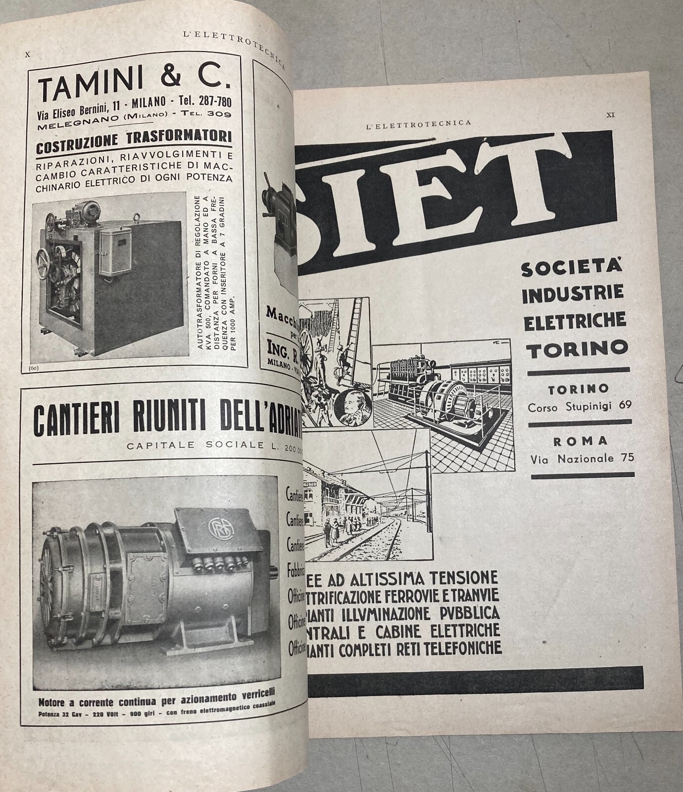Elettrotecnica, Elettricità E Pubblicità Industriale: L'Elettrotecnica, 1945