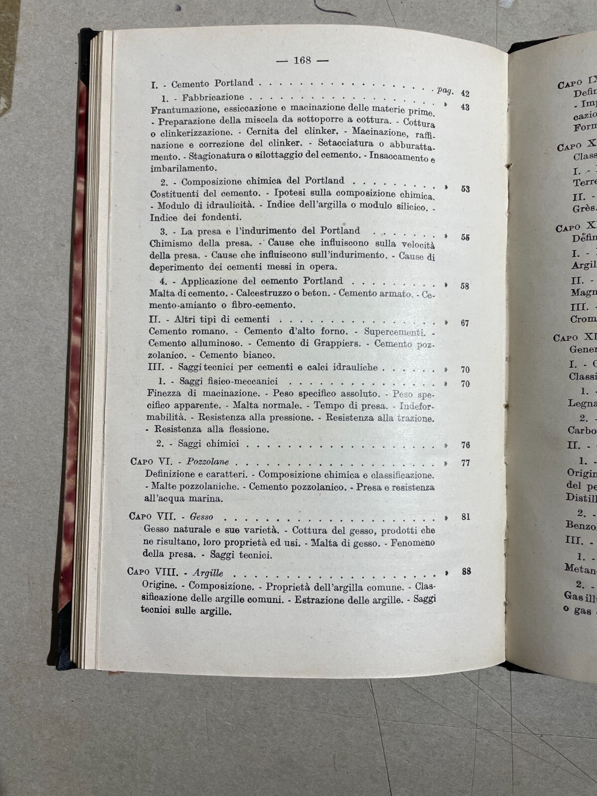 Chimica Applicata Ai Materiali Da Costruzione, Giuseppe Della Beffa, 1954