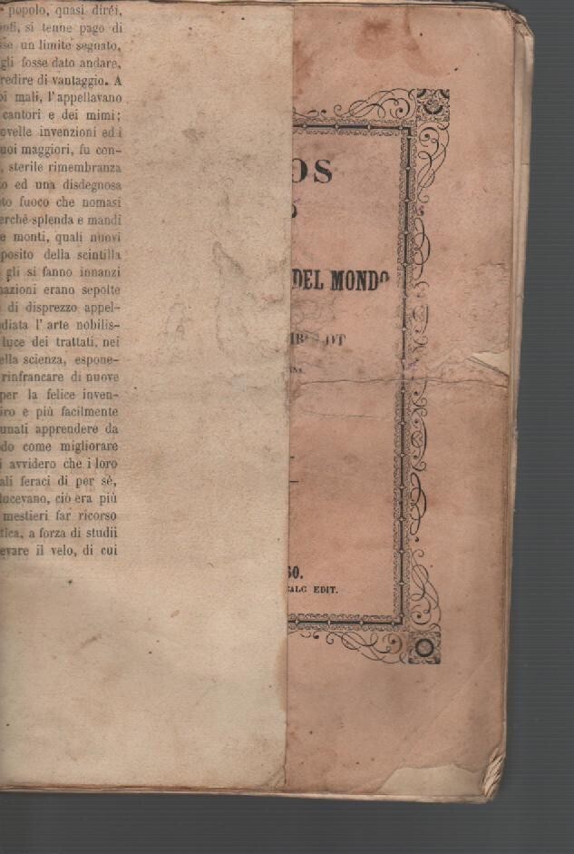 Cosmos: Saggio Di Una Descrizione Fisica Del Mondo. Alessandro Humboldt, 1860