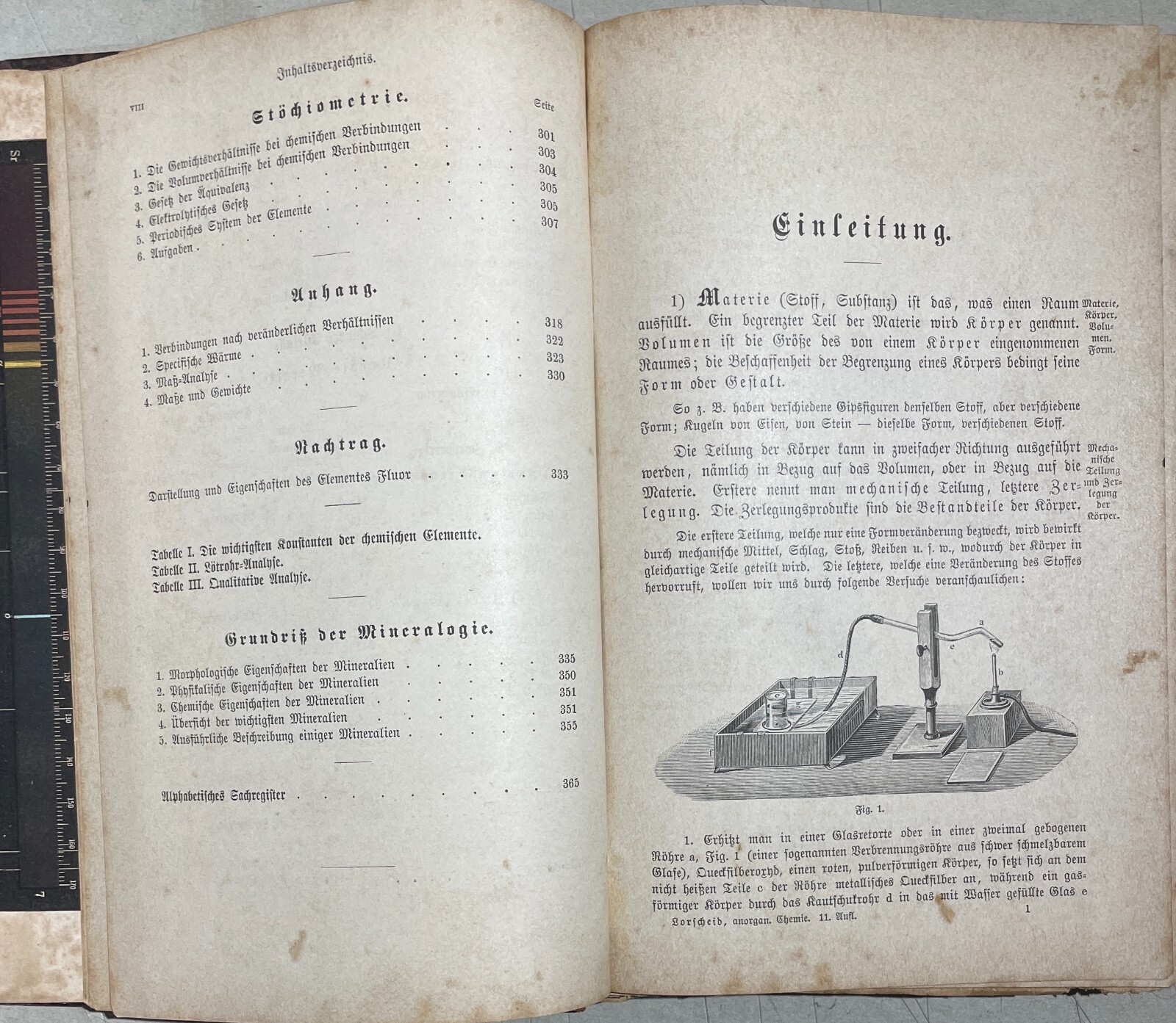 Scienze   Chimica Organica E Inorganica   Mineralogia   Antica Edizione Tedesca   1887