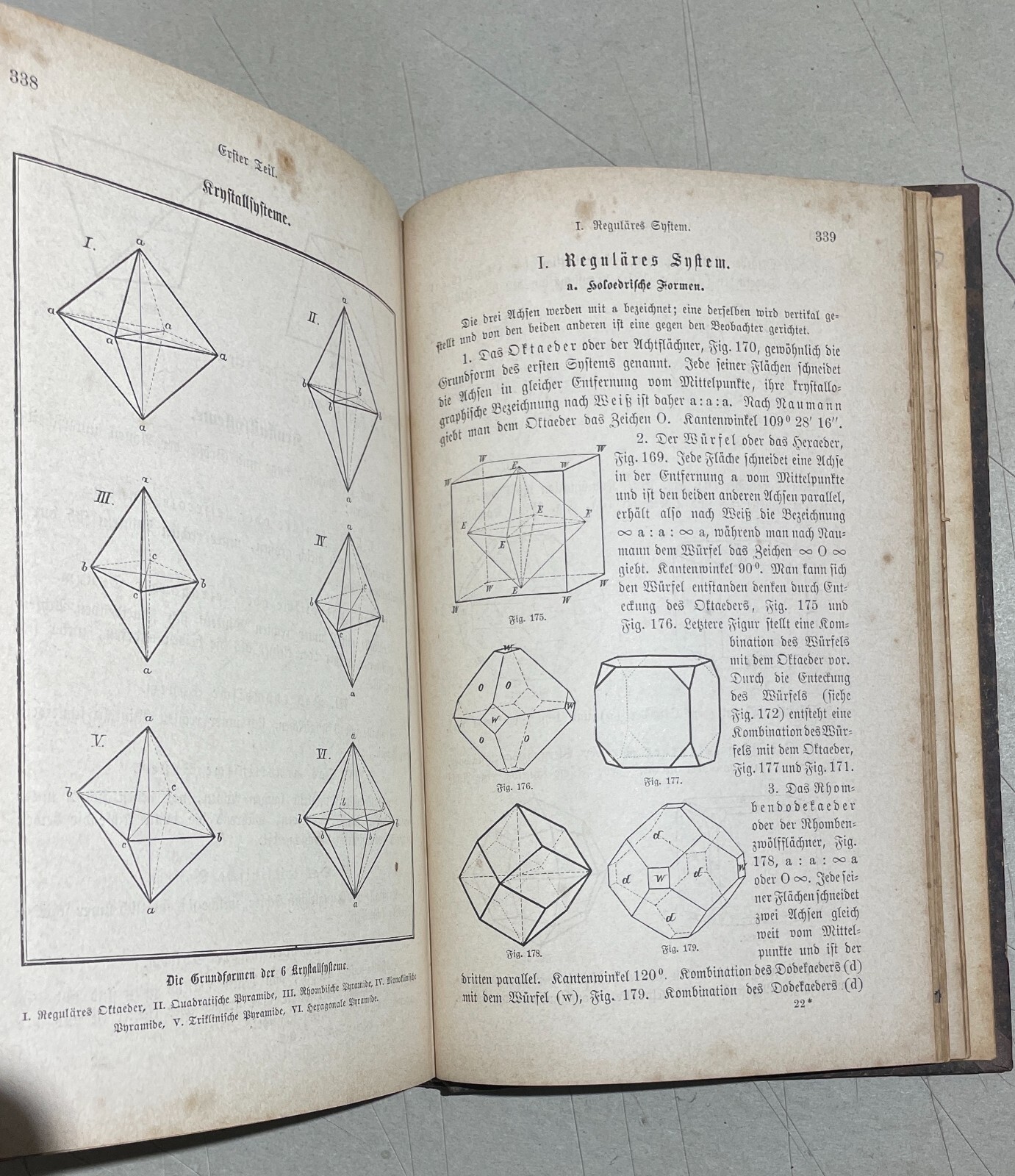 Scienze   Chimica Organica E Inorganica   Mineralogia   Antica Edizione Tedesca   1887