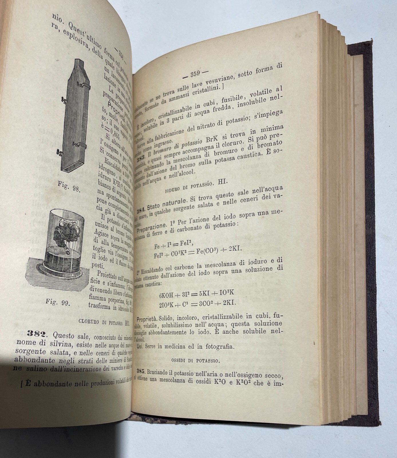 Chimica   Antico Manuale   Swarts   Mingioli   1880   Due Volumi   Con Figure Nel Testo