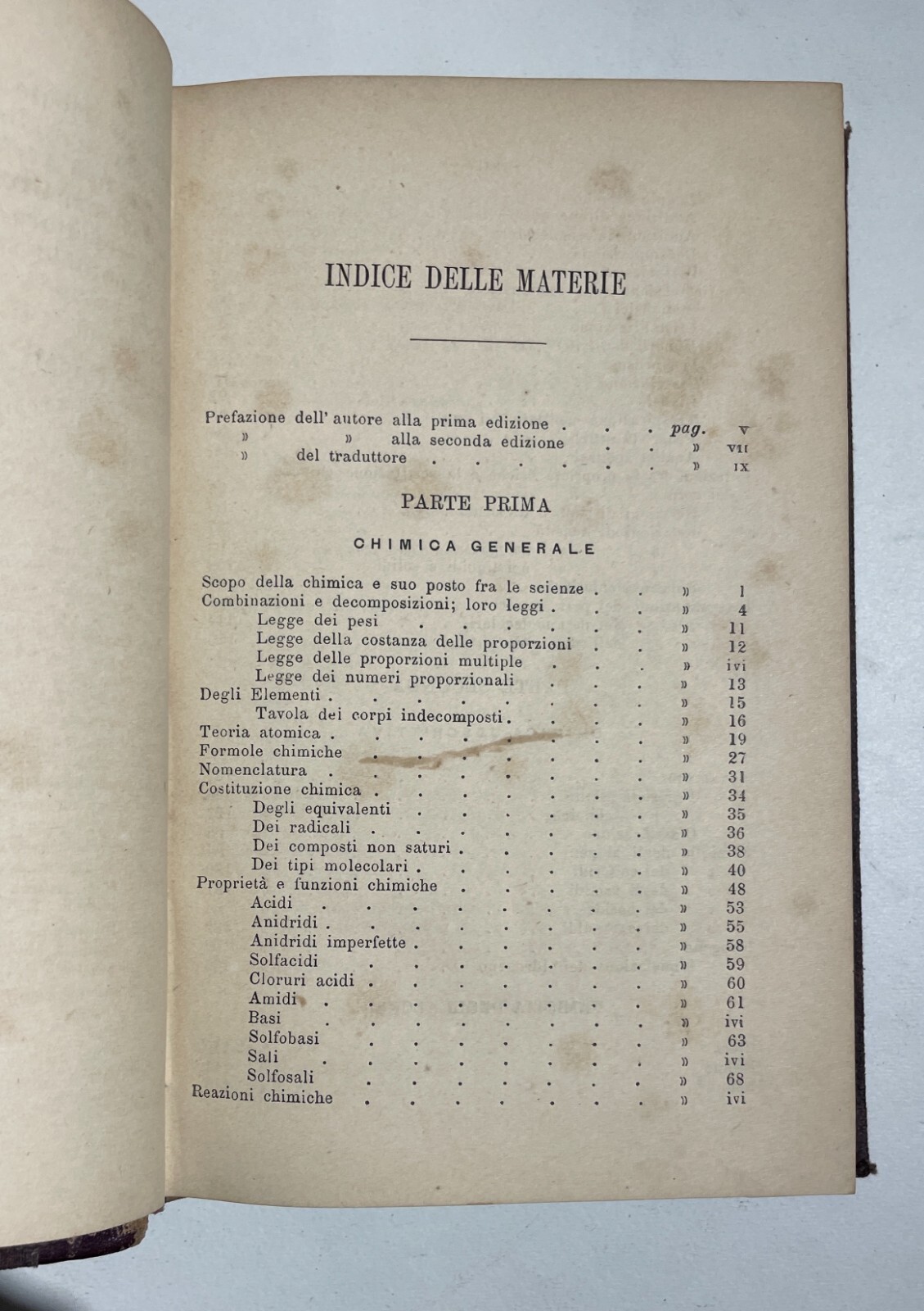 Chimica   Antico Manuale   Swarts   Mingioli   1880   Due Volumi   Con Figure Nel Testo