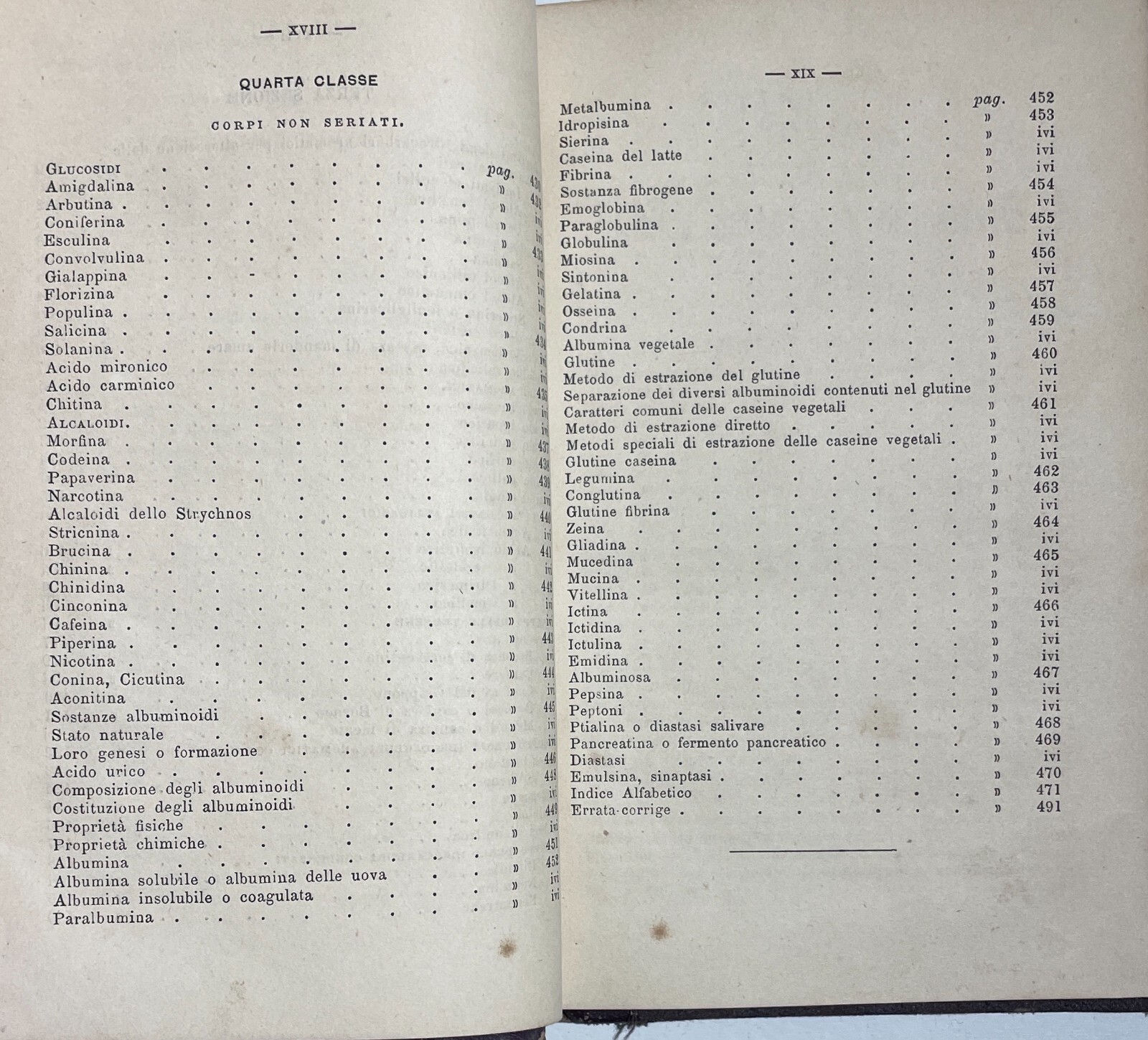 Chimica   Antico Manuale   Swarts   Mingioli   1880   Due Volumi   Con Figure Nel Testo
