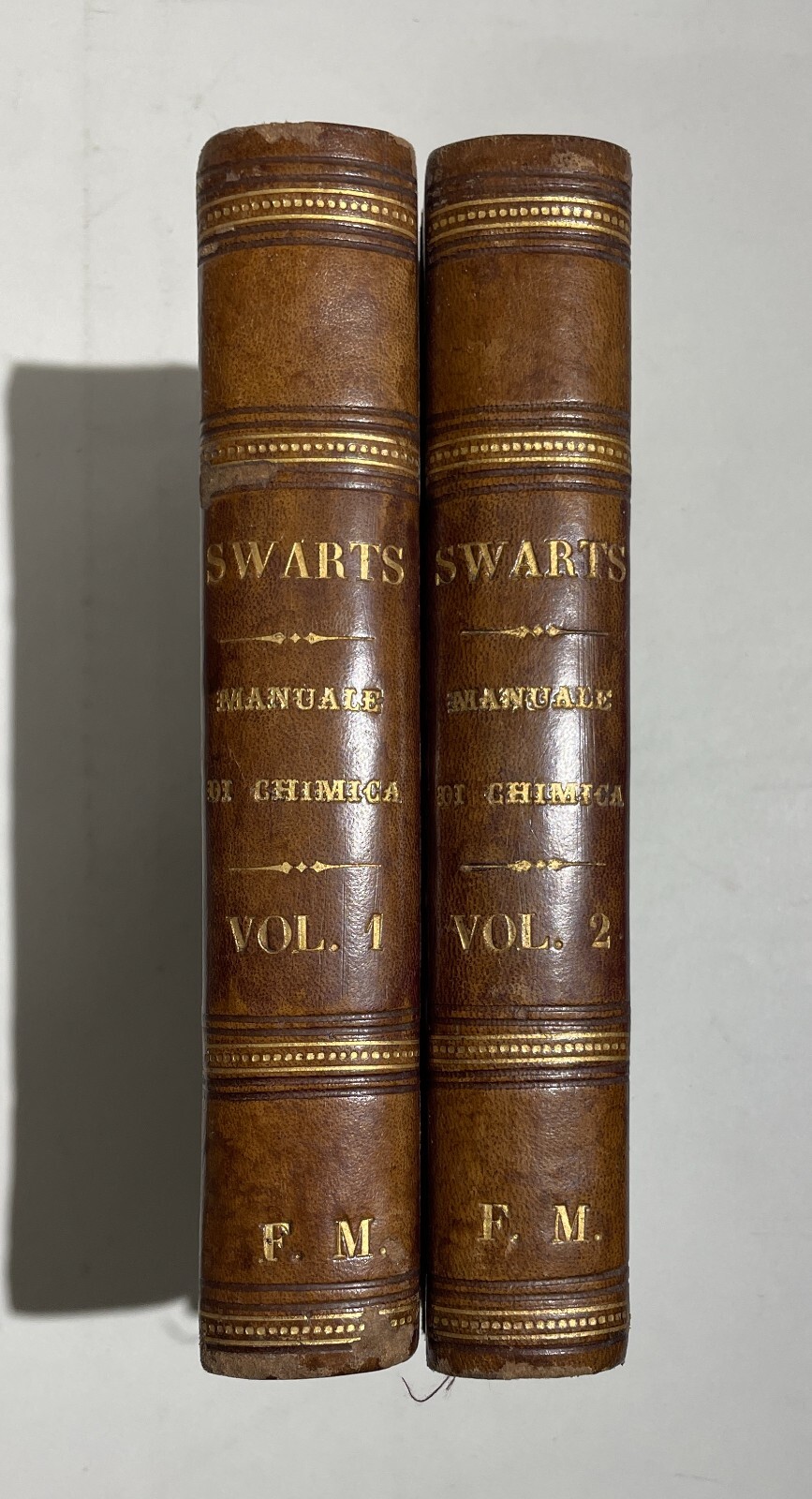Chimica   Antico Manuale   Swarts   Mingioli   1880   Due Volumi   Con Figure Nel Testo