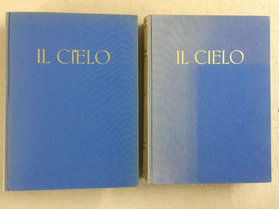 Gino Cecchini: Il Cielo. Luci E Ombre Nell'Universo (2 Voll., 1952)