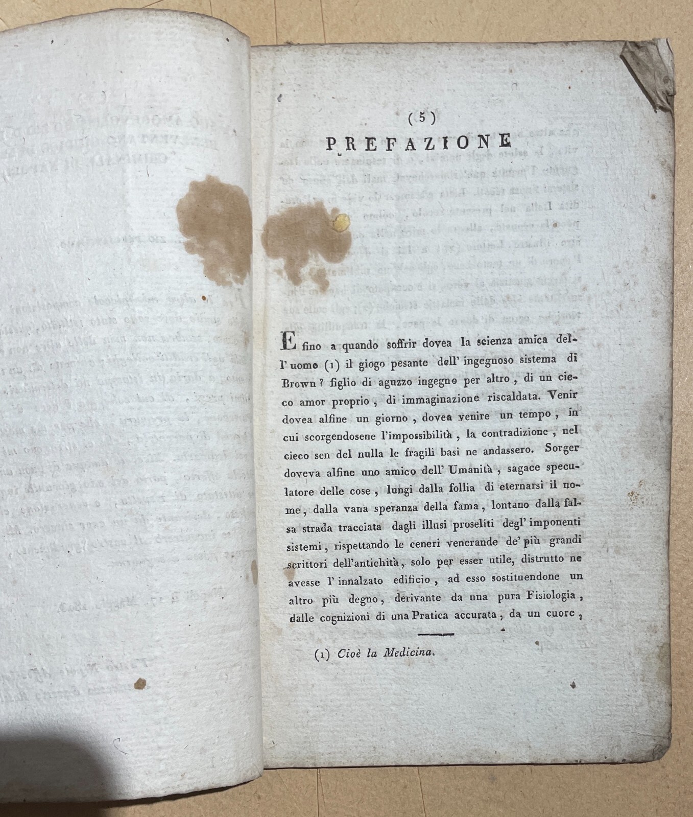 Medicina: Malattie Steniche, Diatesi, Roselli. Antica Edizione Napoletana, 1823