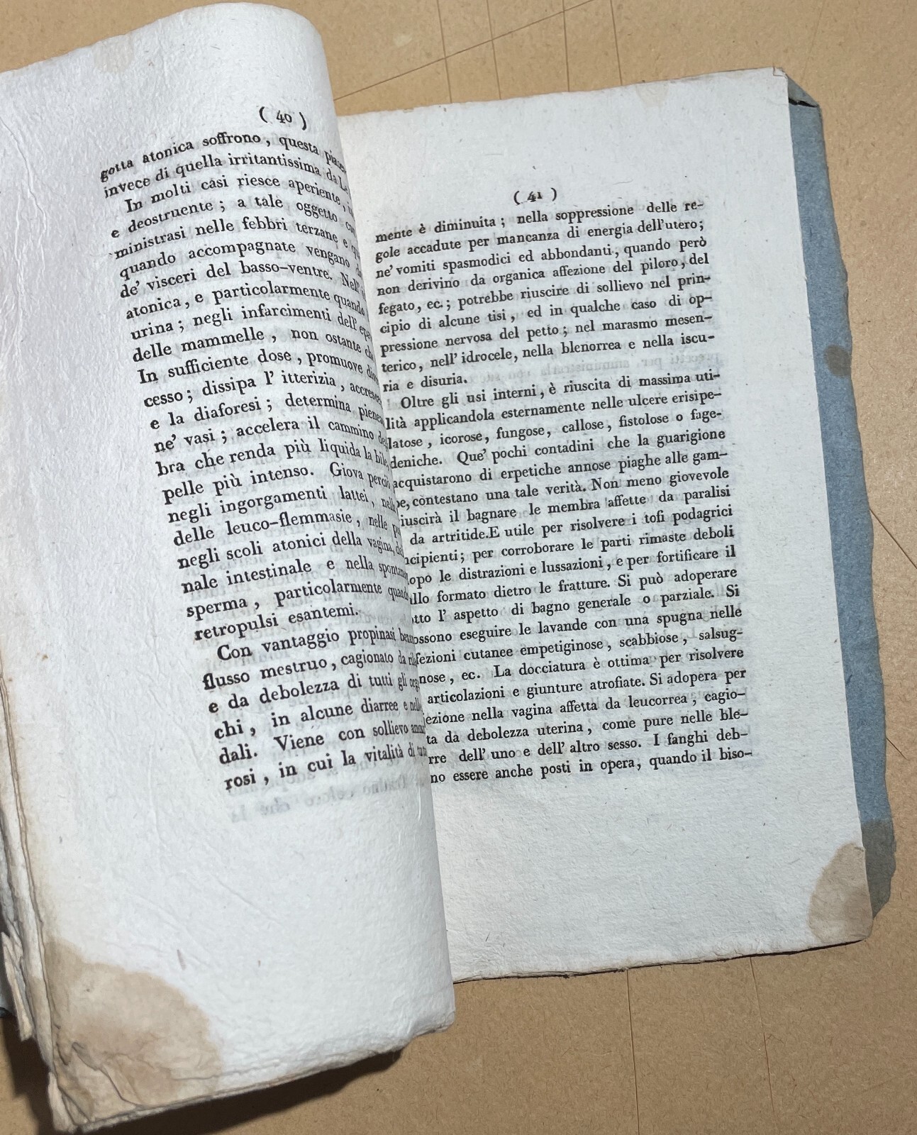 Medicina, Chimica E Acque Minerali Di Salerno, Anselmo Macrì, 1827